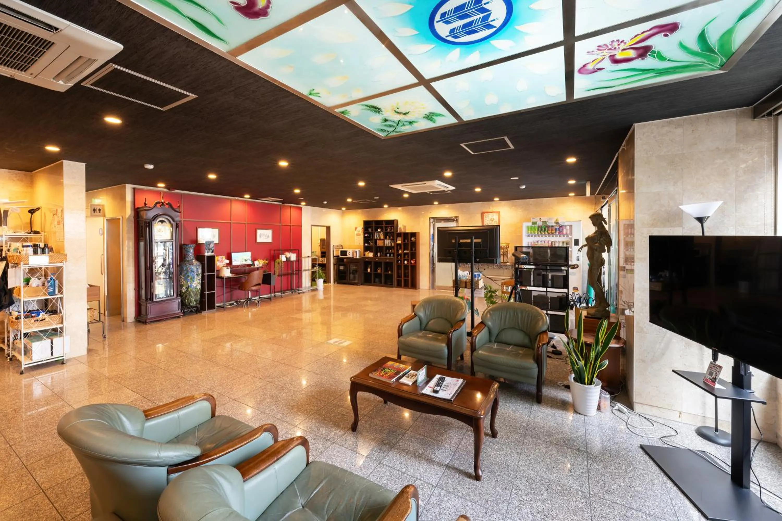 Lobby or reception in Omura Central Hotel