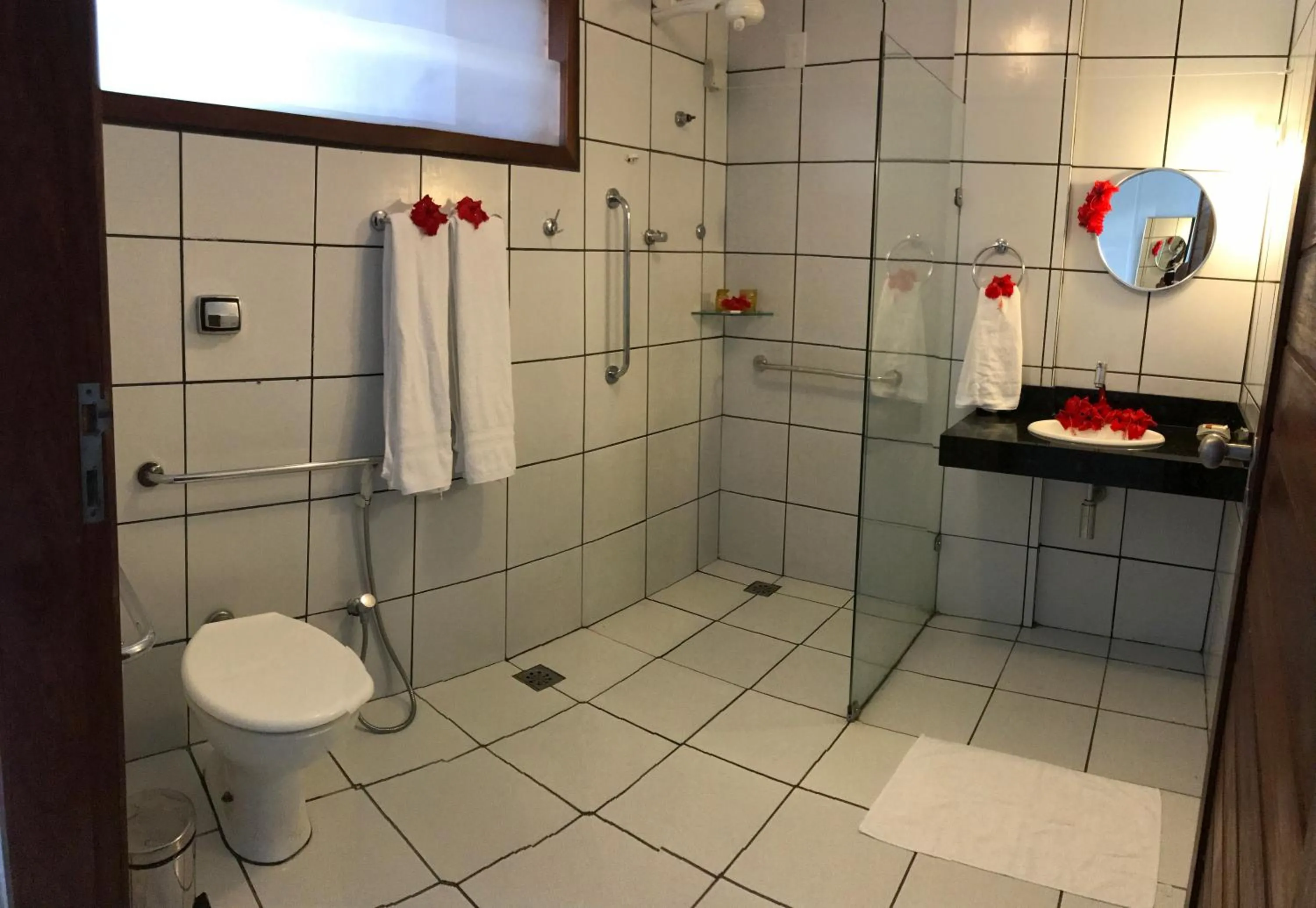 Bathroom in Pousada Mãe Natureza