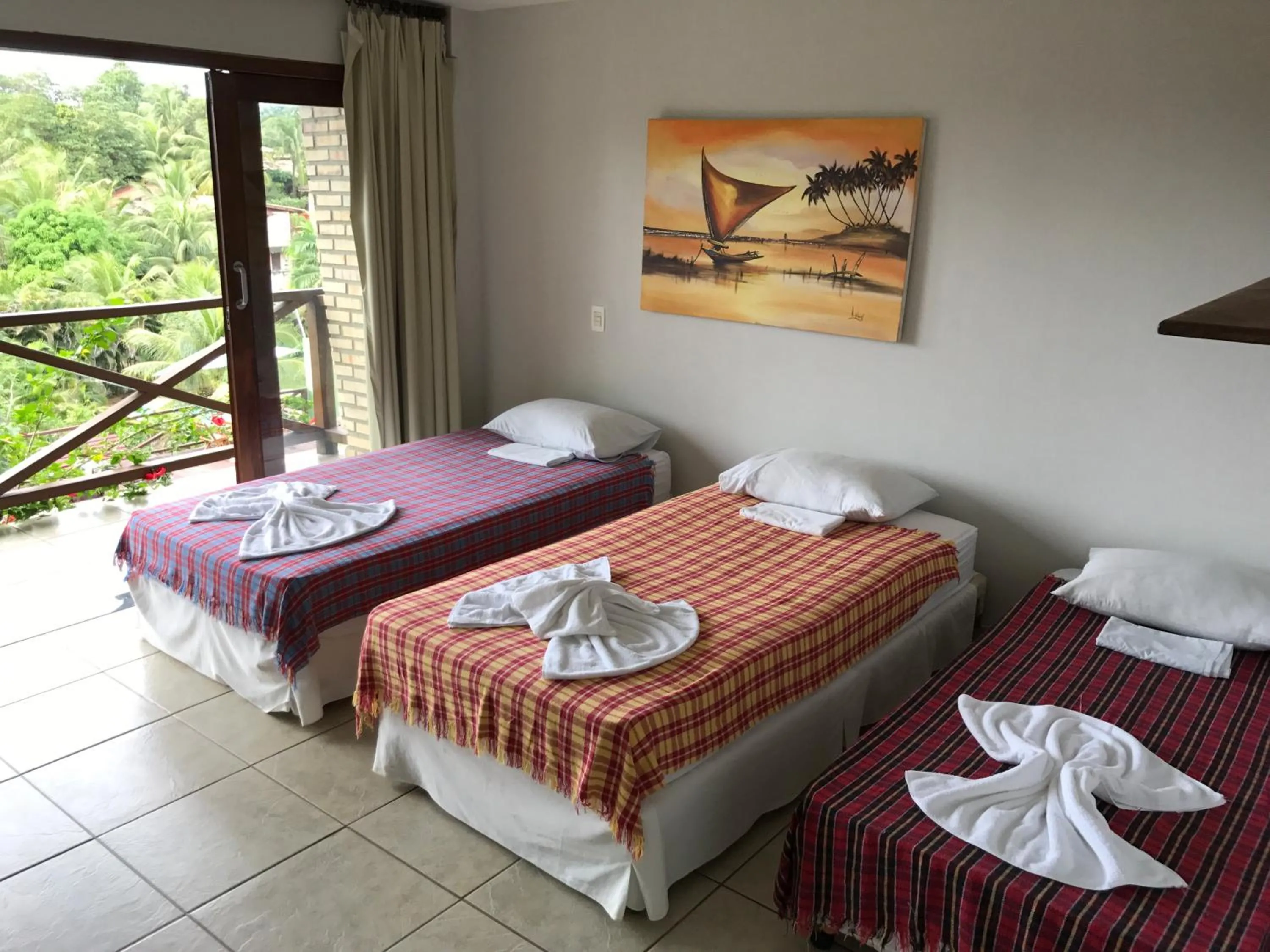 Garden view, Bed in Pousada Mãe Natureza