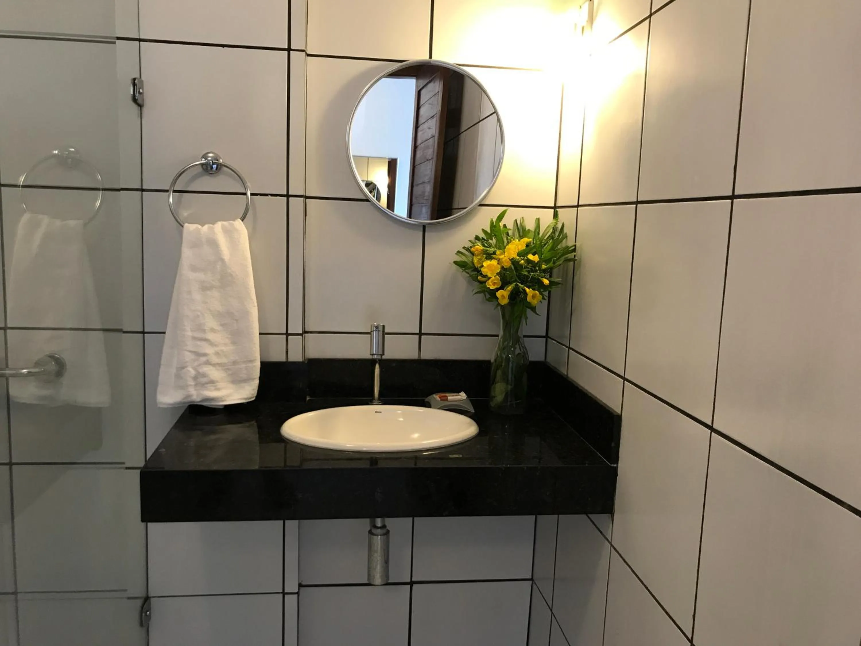 Bathroom in Pousada Mãe Natureza