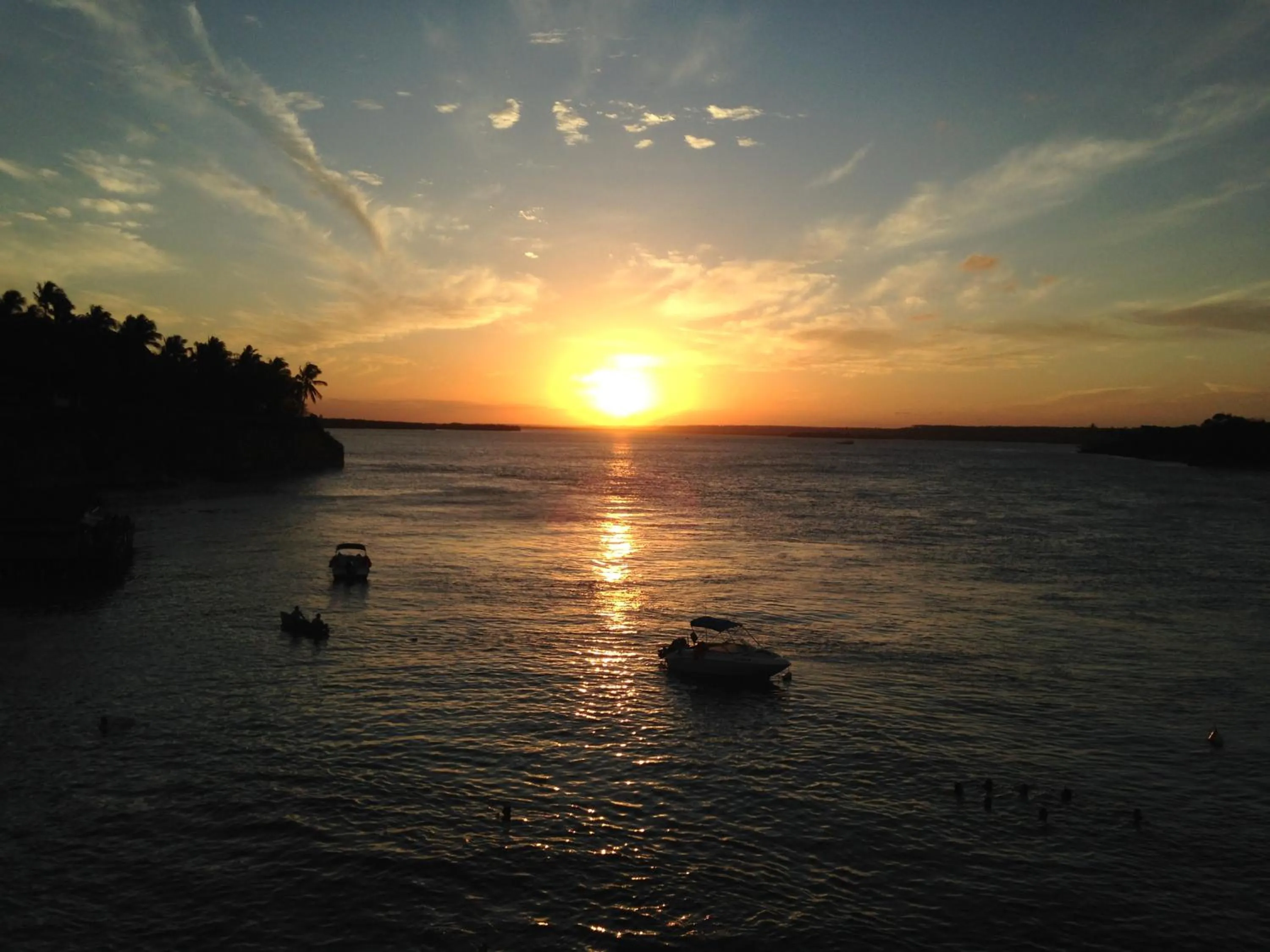 Sunset in Pousada Mãe Natureza