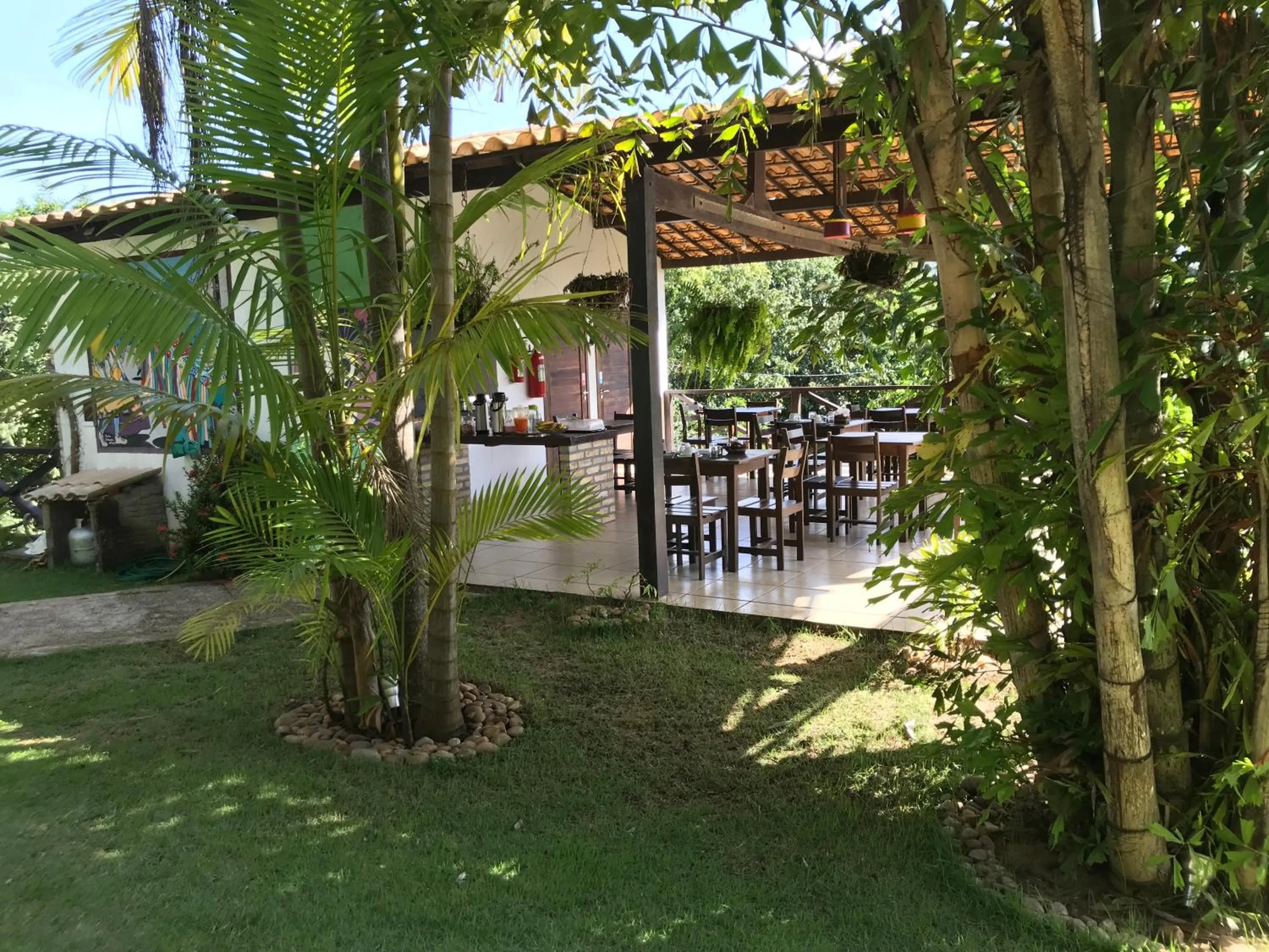 Restaurant/places to eat in Pousada Mãe Natureza