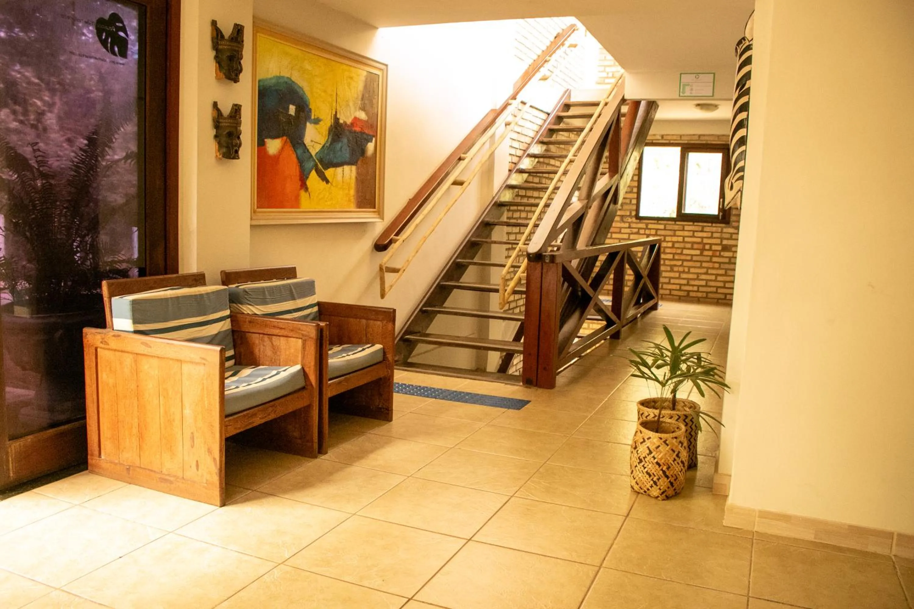 Lobby or reception in Pousada Mãe Natureza