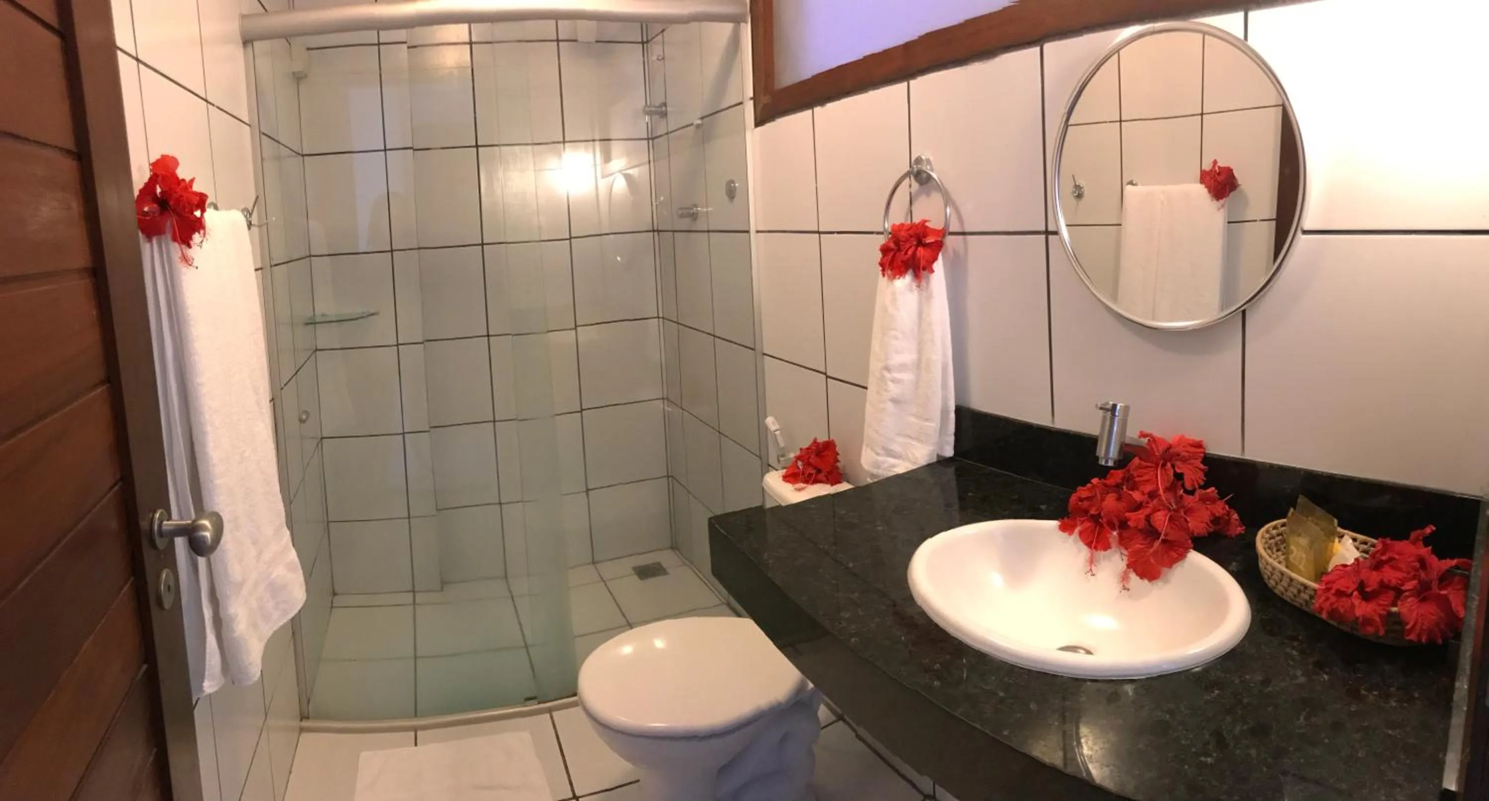 Bathroom in Pousada Mãe Natureza