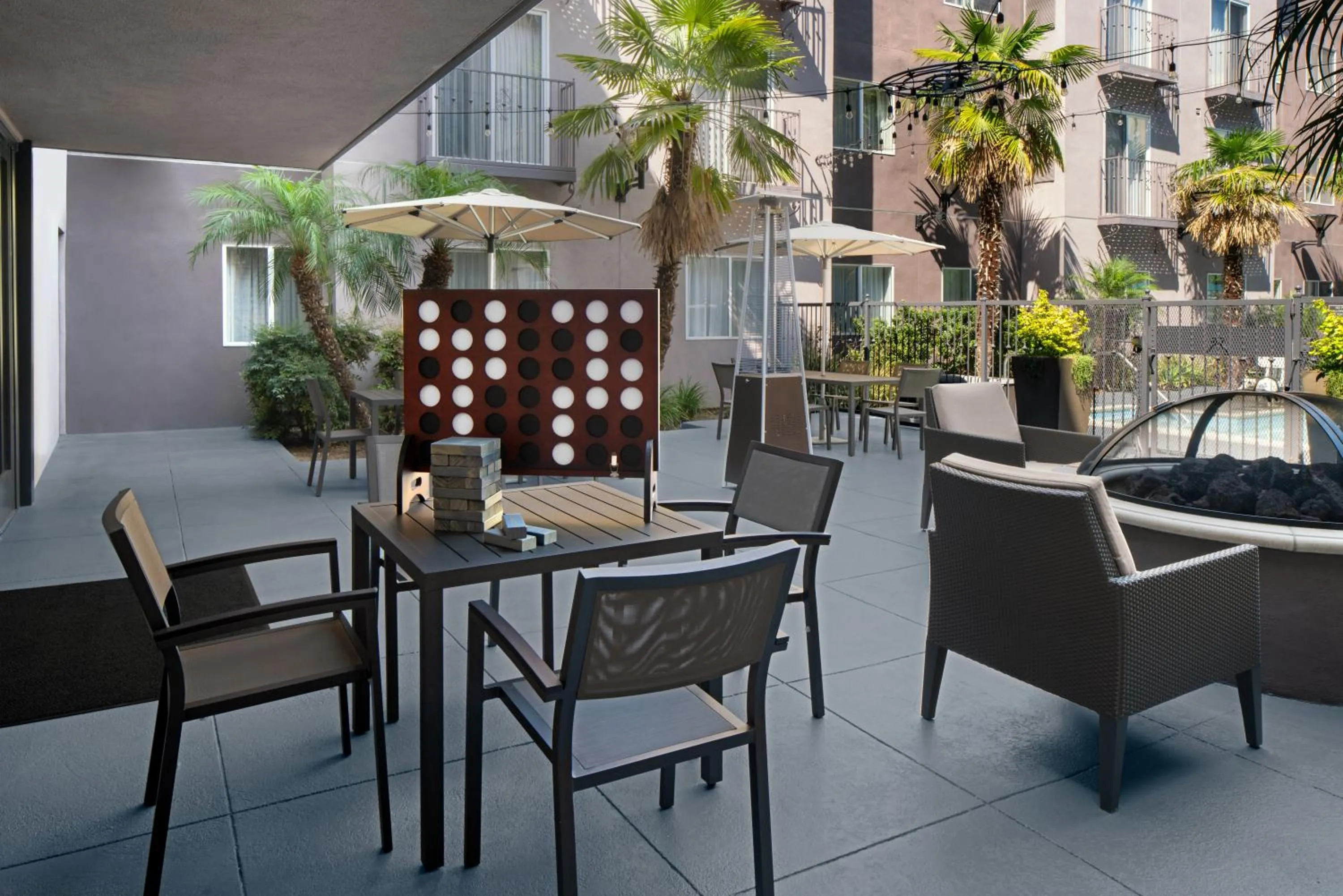Patio in Residence Inn by Marriott San Diego Downtown