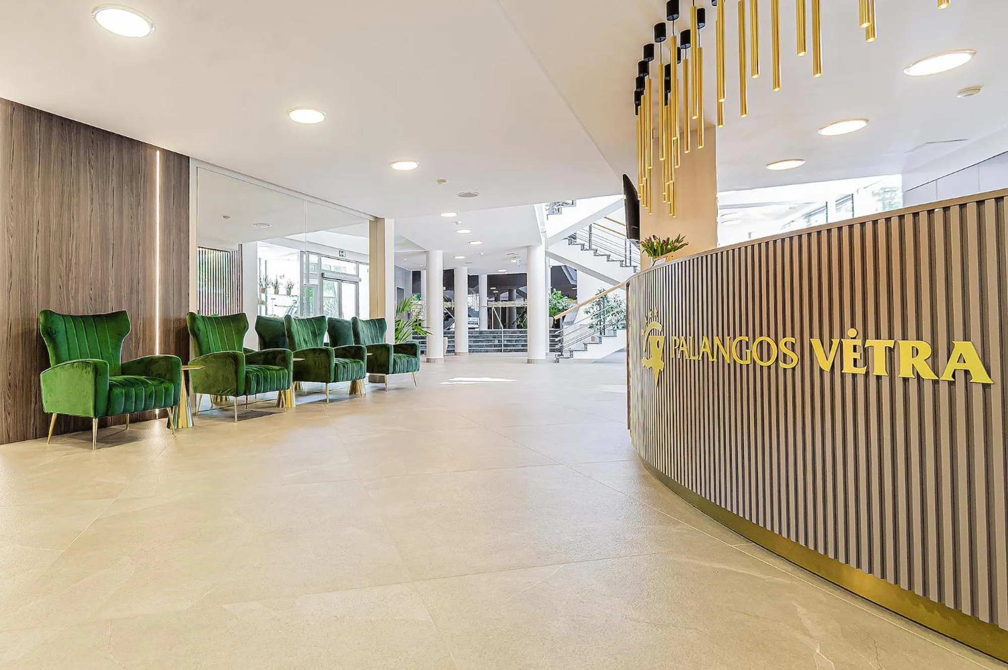 Lobby or reception in Palangos Vetra