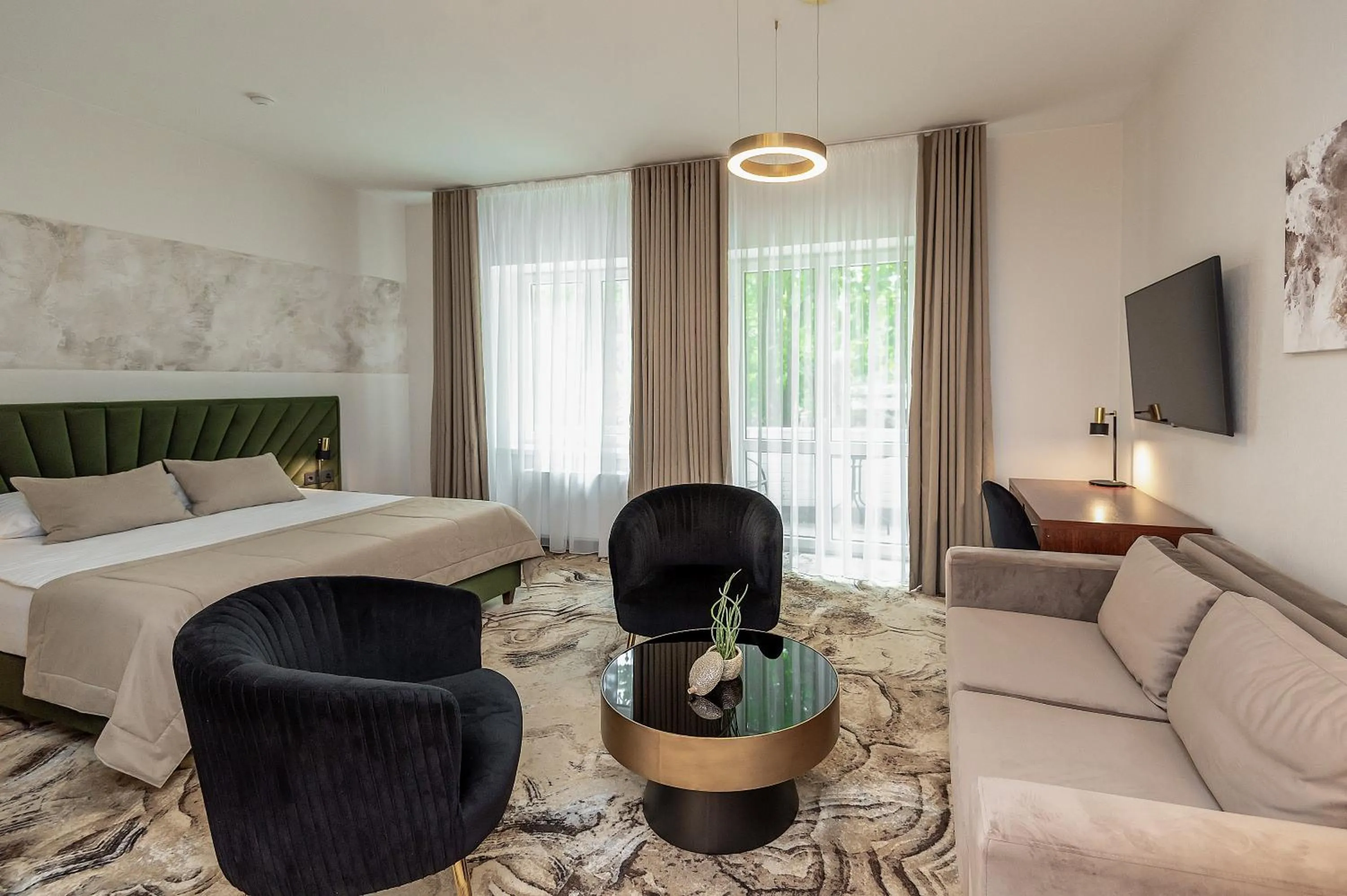 Photo of the whole room, Bed in Palangos Vetra