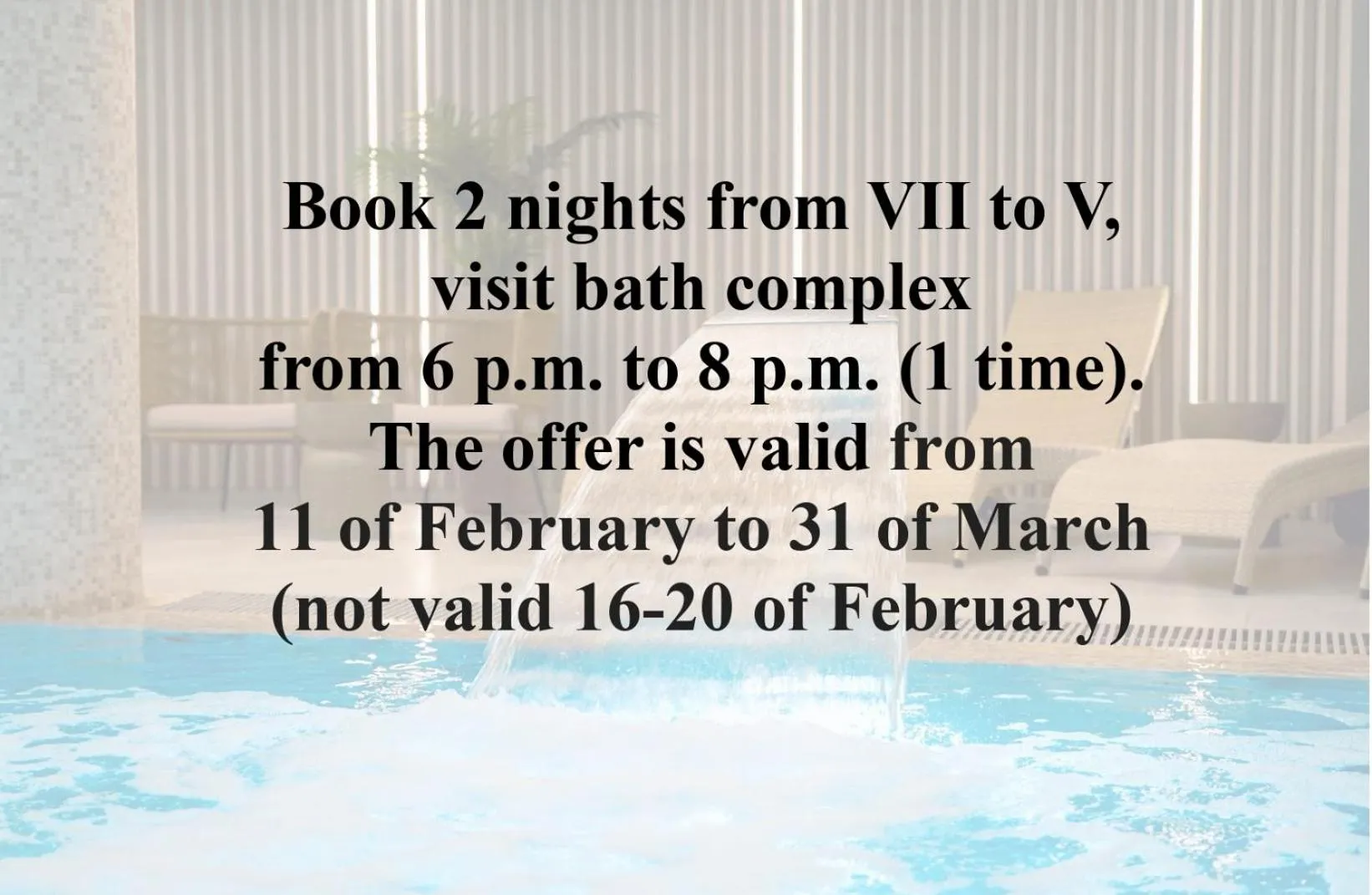 Swimming pool in Palangos Vetra