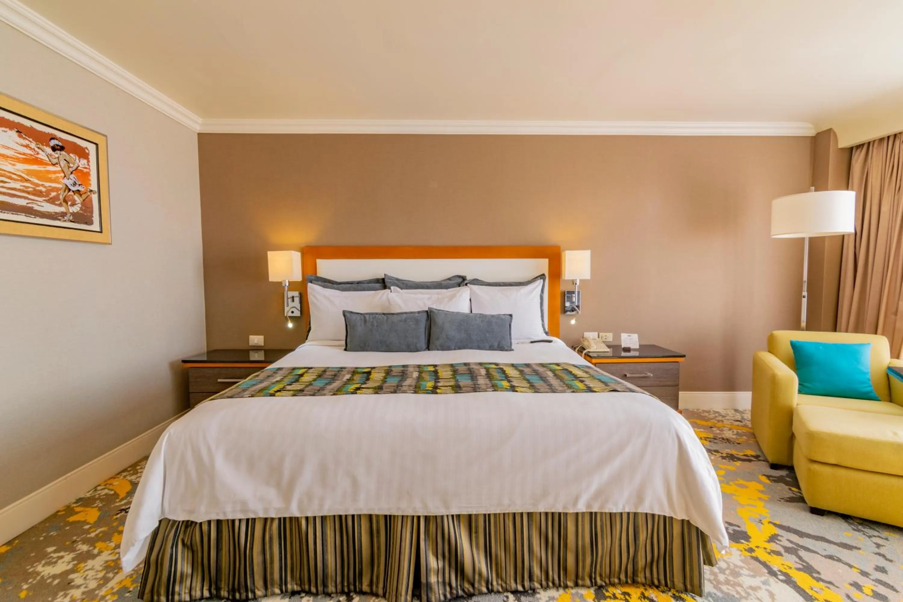 Bed in Hotel Lucerna Ciudad Juarez