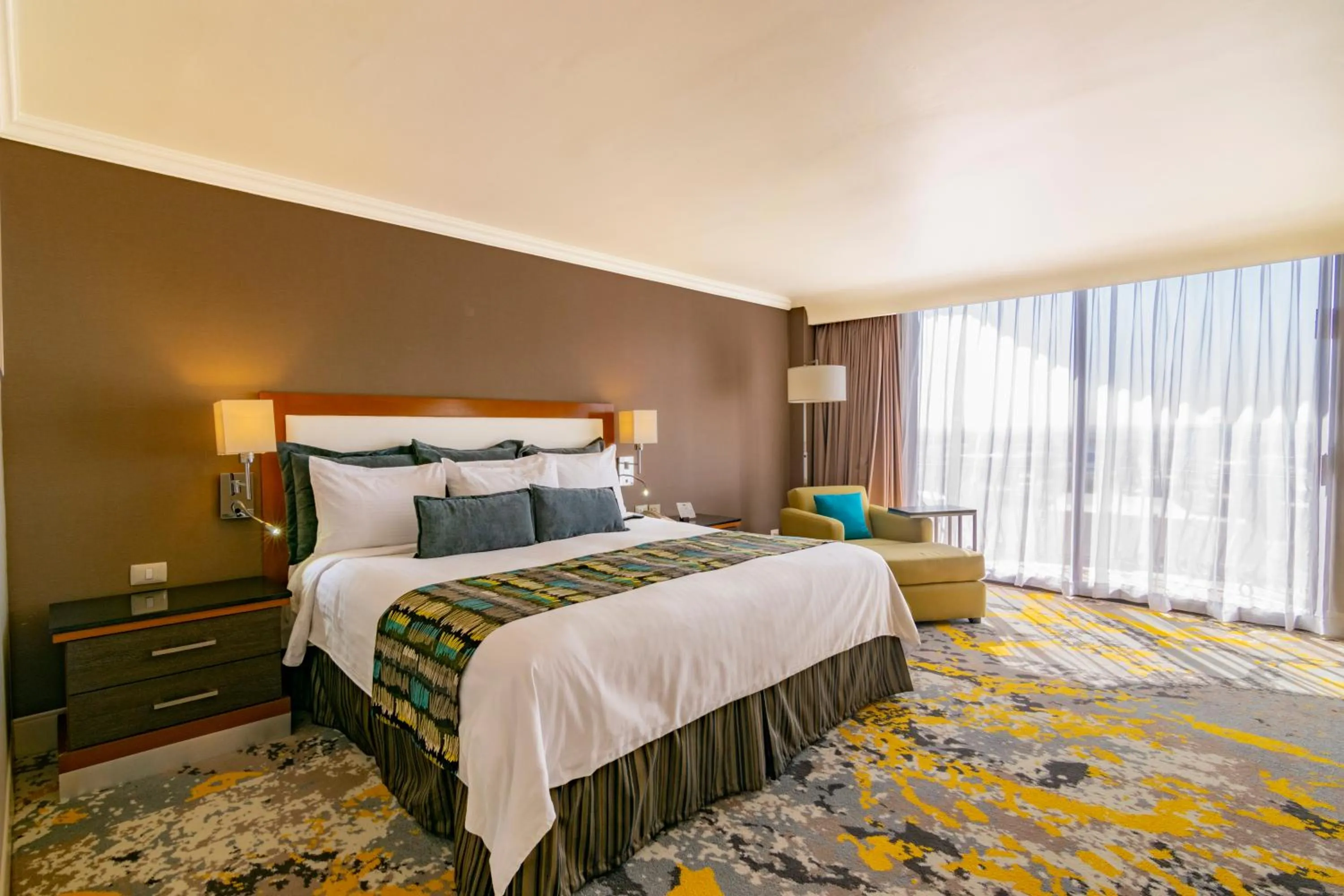 Bed in Hotel Lucerna Ciudad Juarez