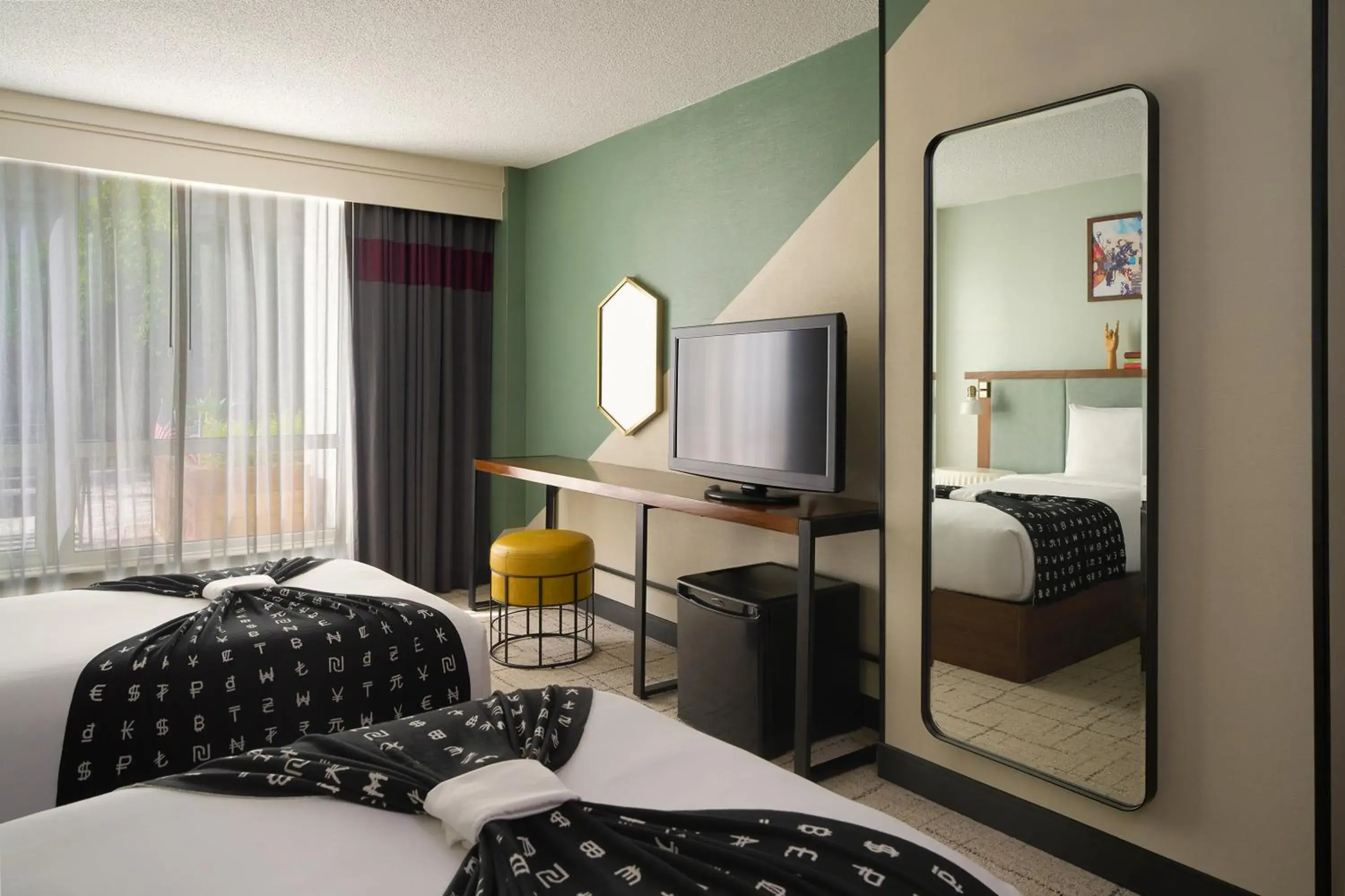 Bed in Generator Hotel Washington DC Bed in Generator Hotel Washington DC