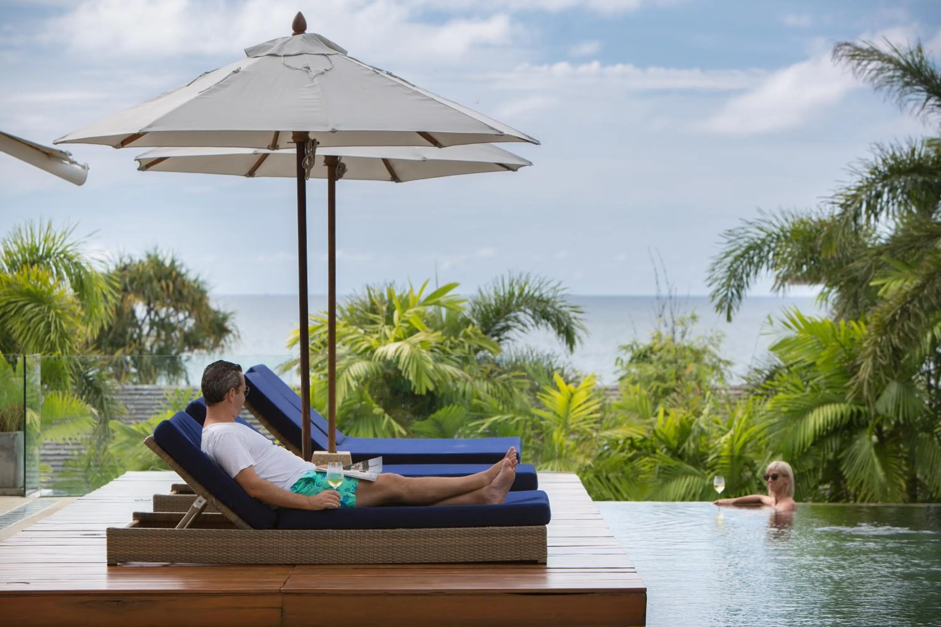 sunbed in Sava Beach Villas