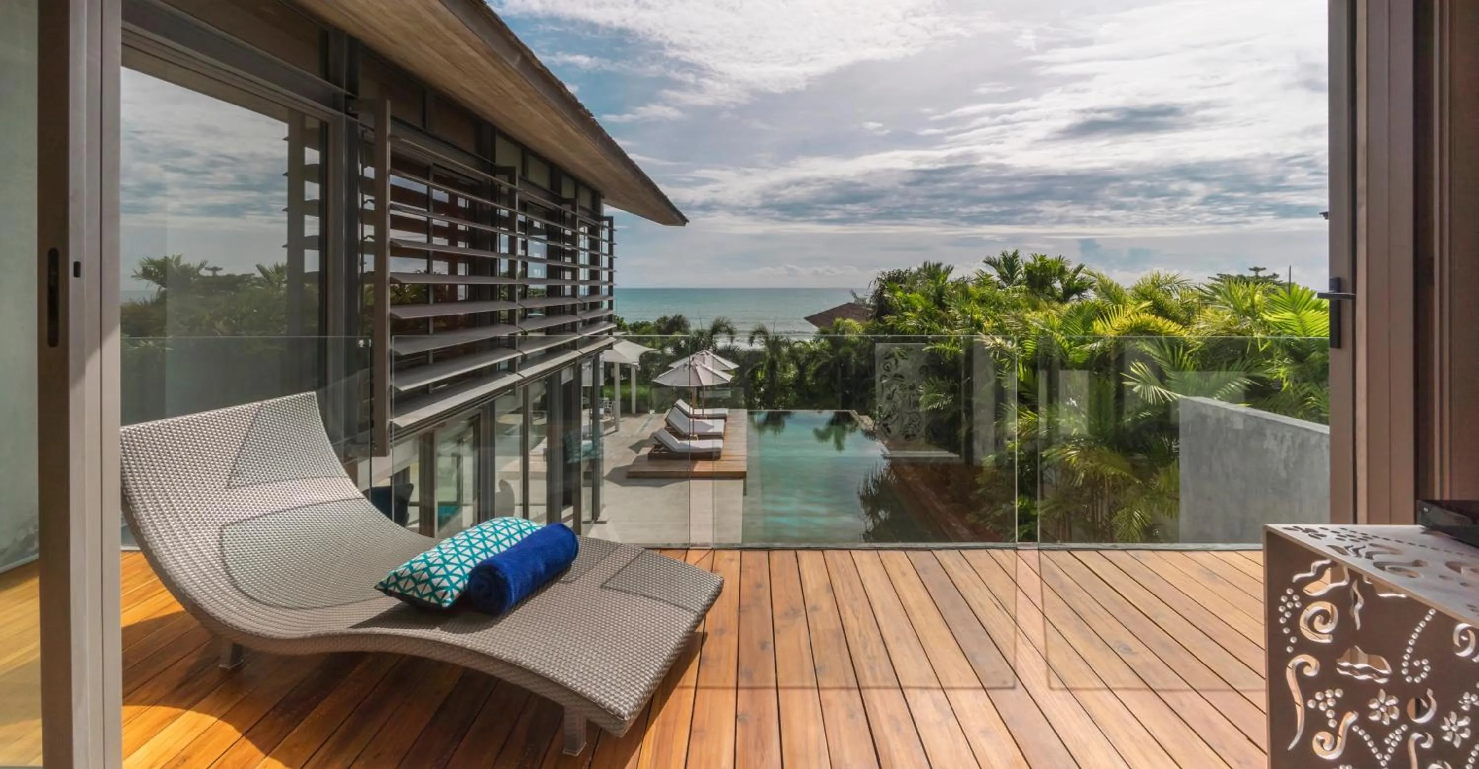 sunbed in Sava Beach Villas