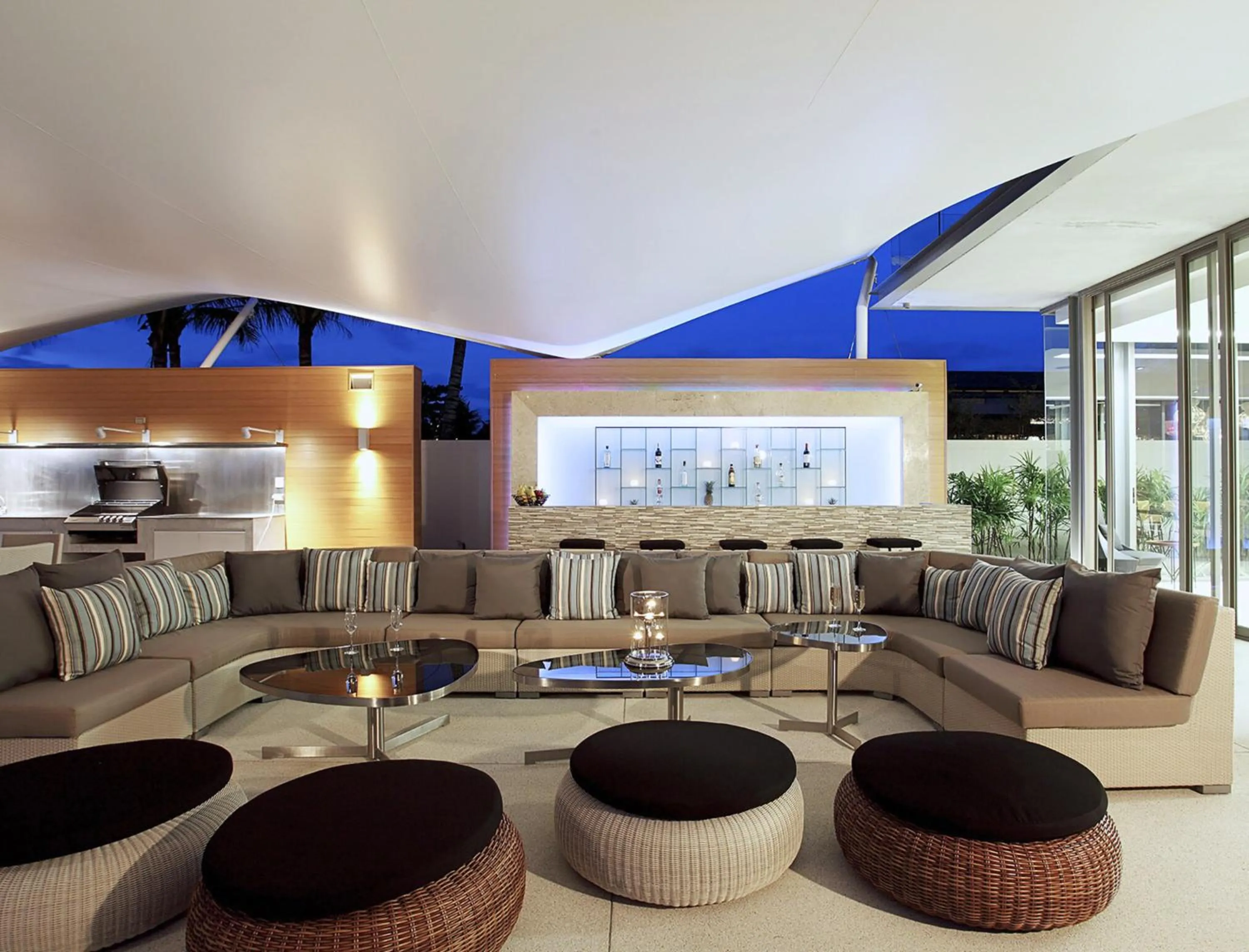 Living room in Sava Beach Villas