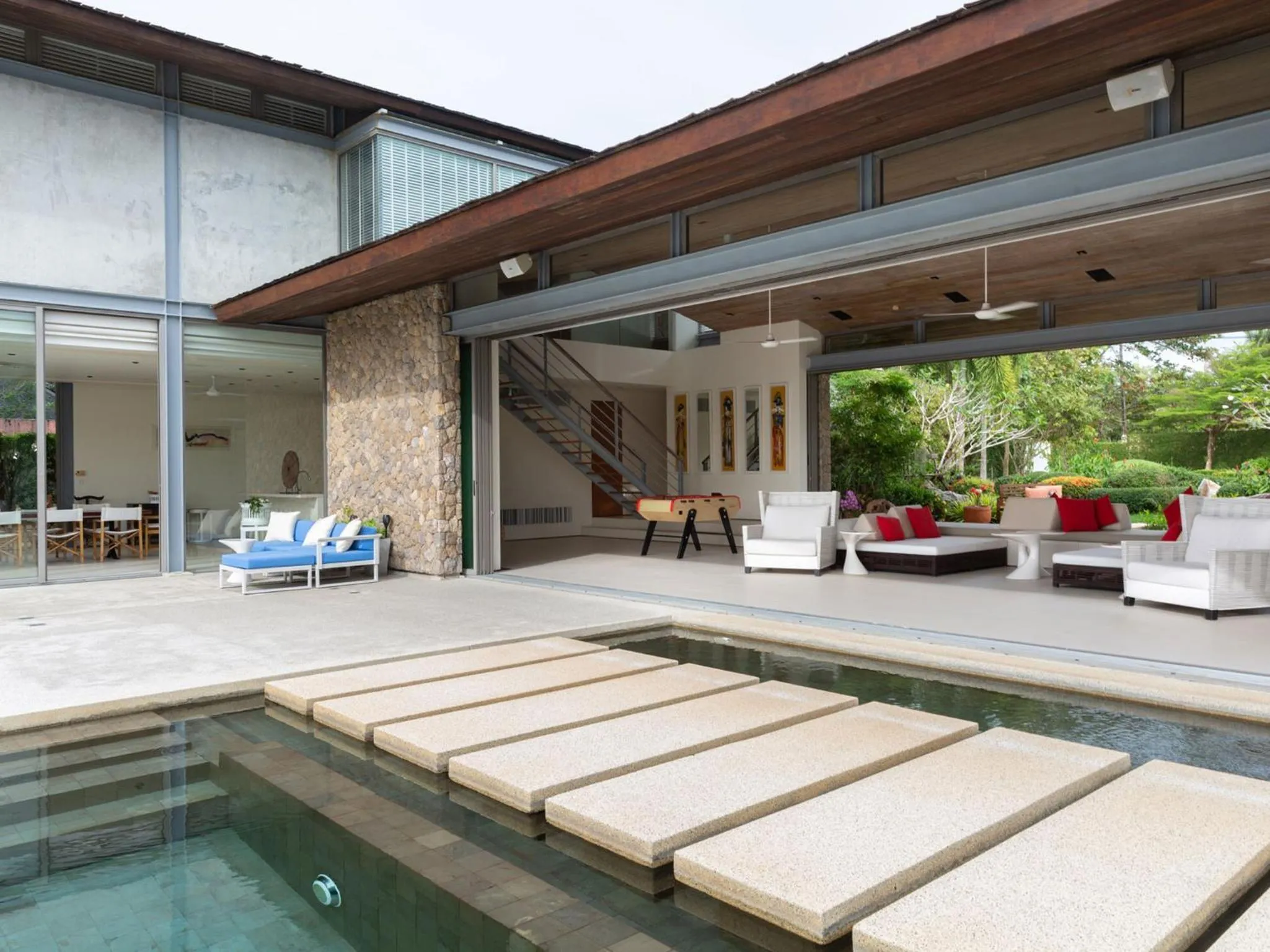 Living room in Sava Beach Villas