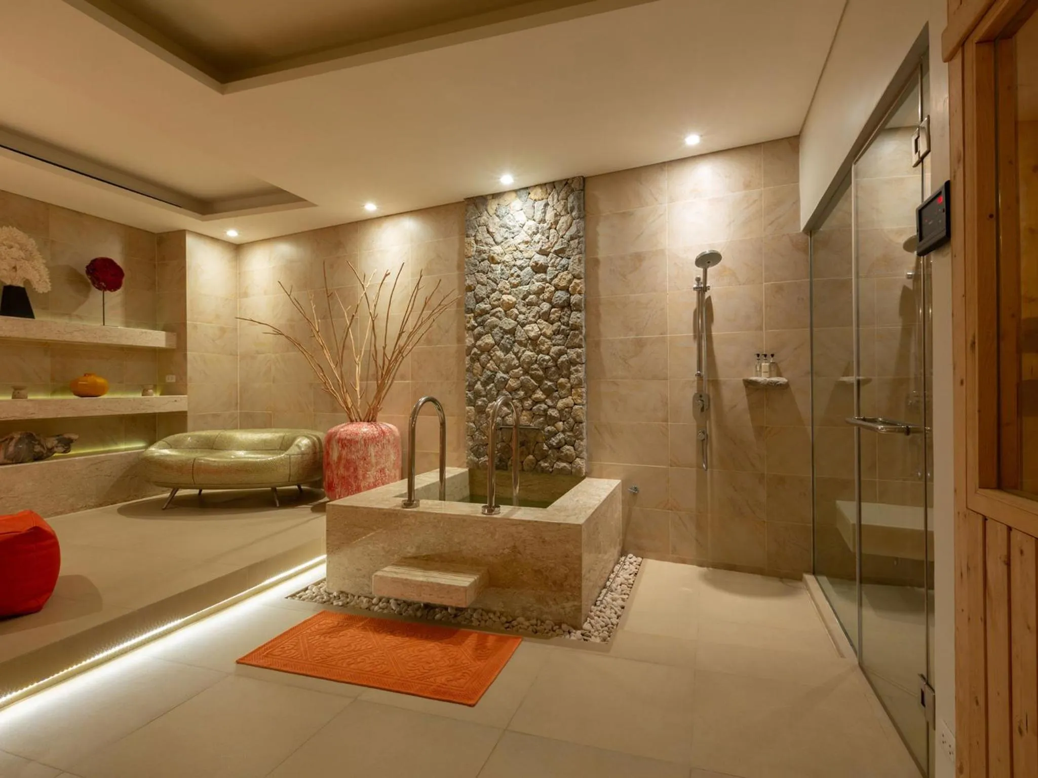 Shower in Sava Beach Villas