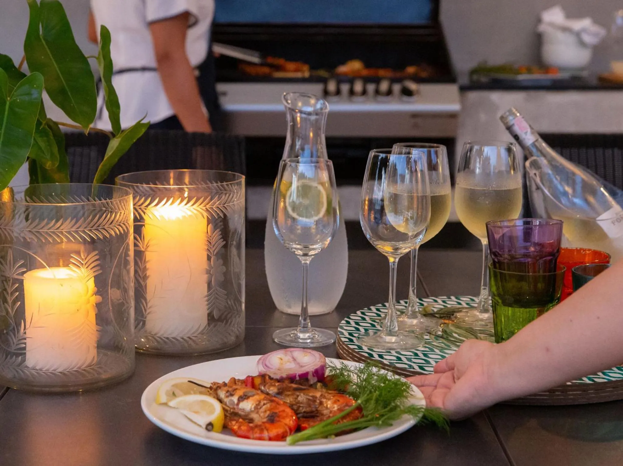 Food and drinks in Sava Beach Villas