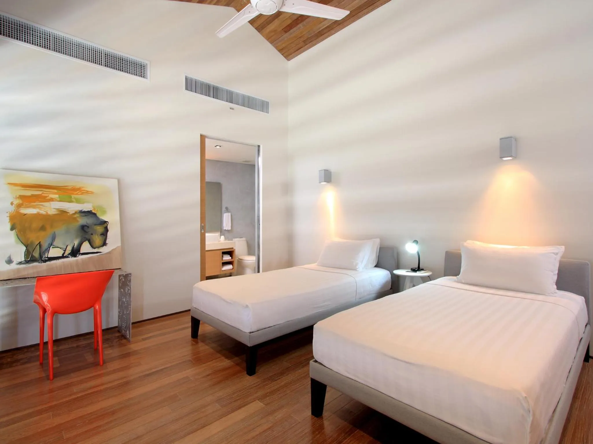 Bed in Sava Beach Villas