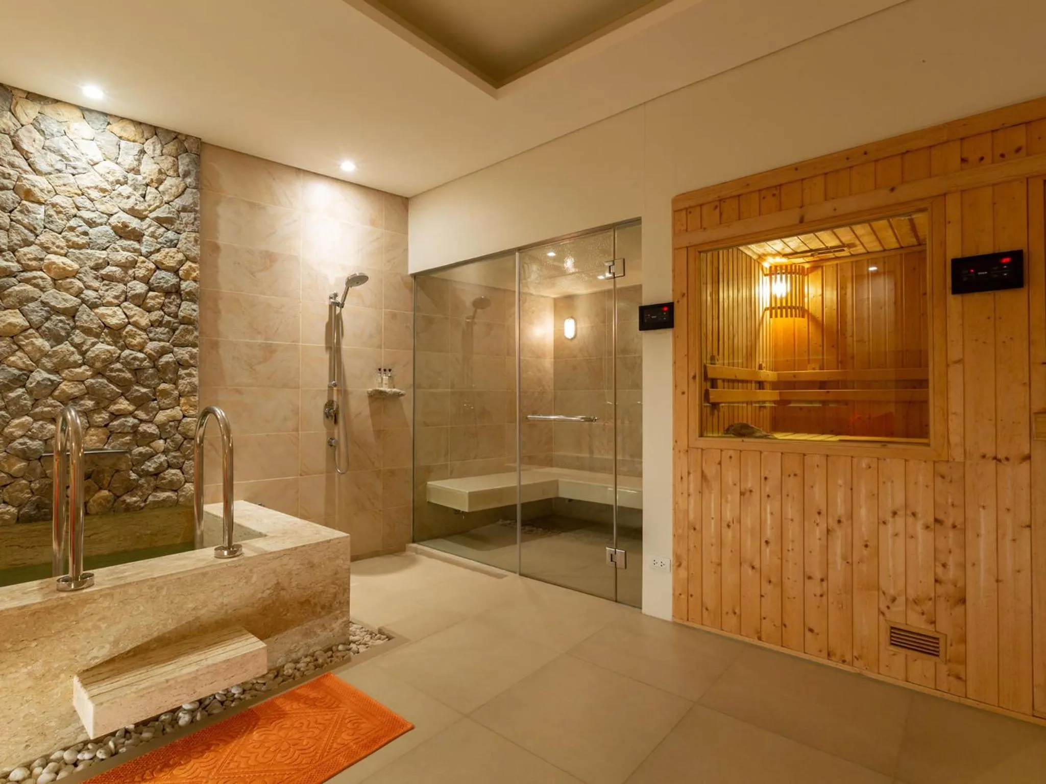Shower in Sava Beach Villas