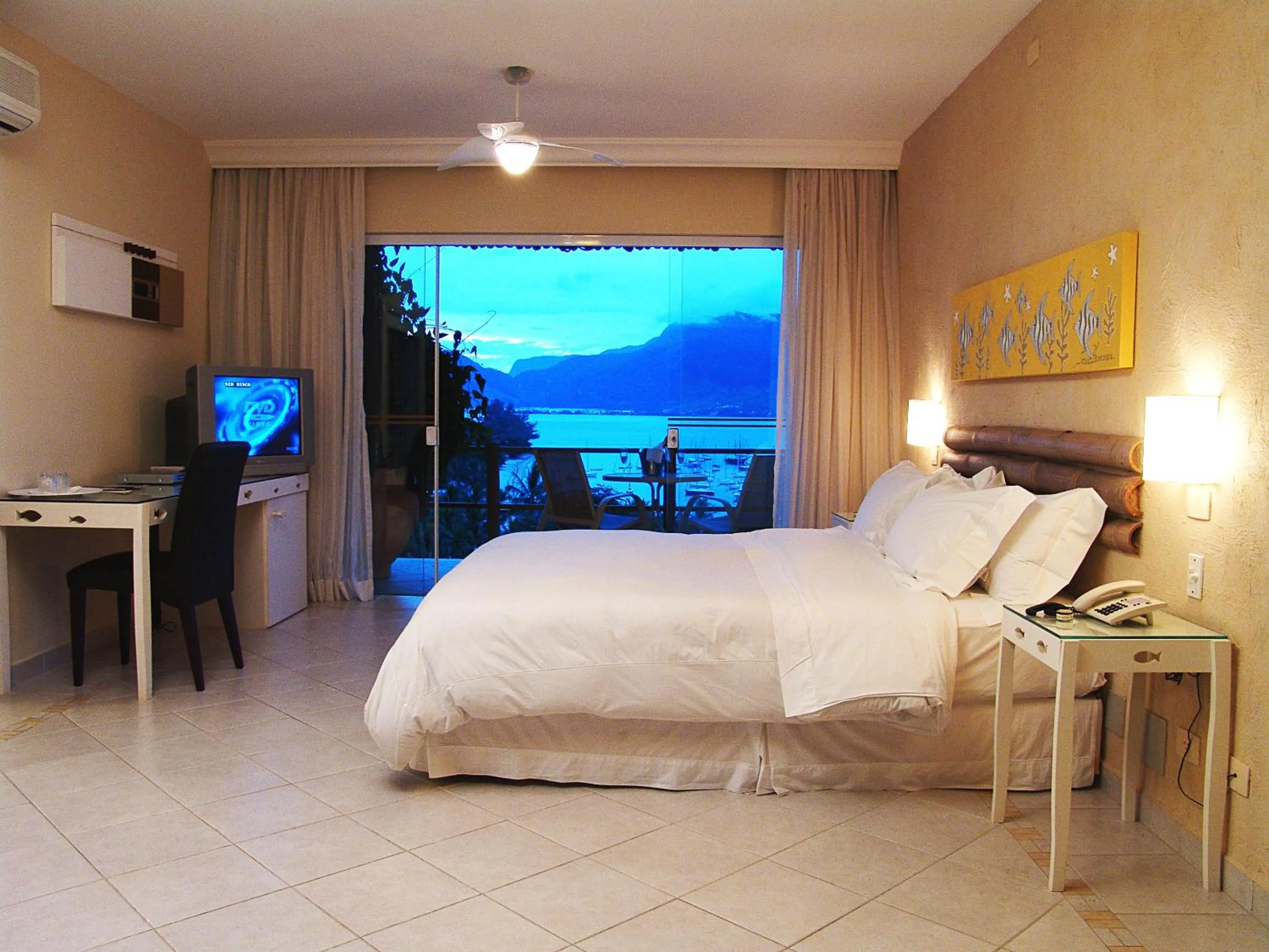 Bed in Hotel Itapemar - Ilhabela
