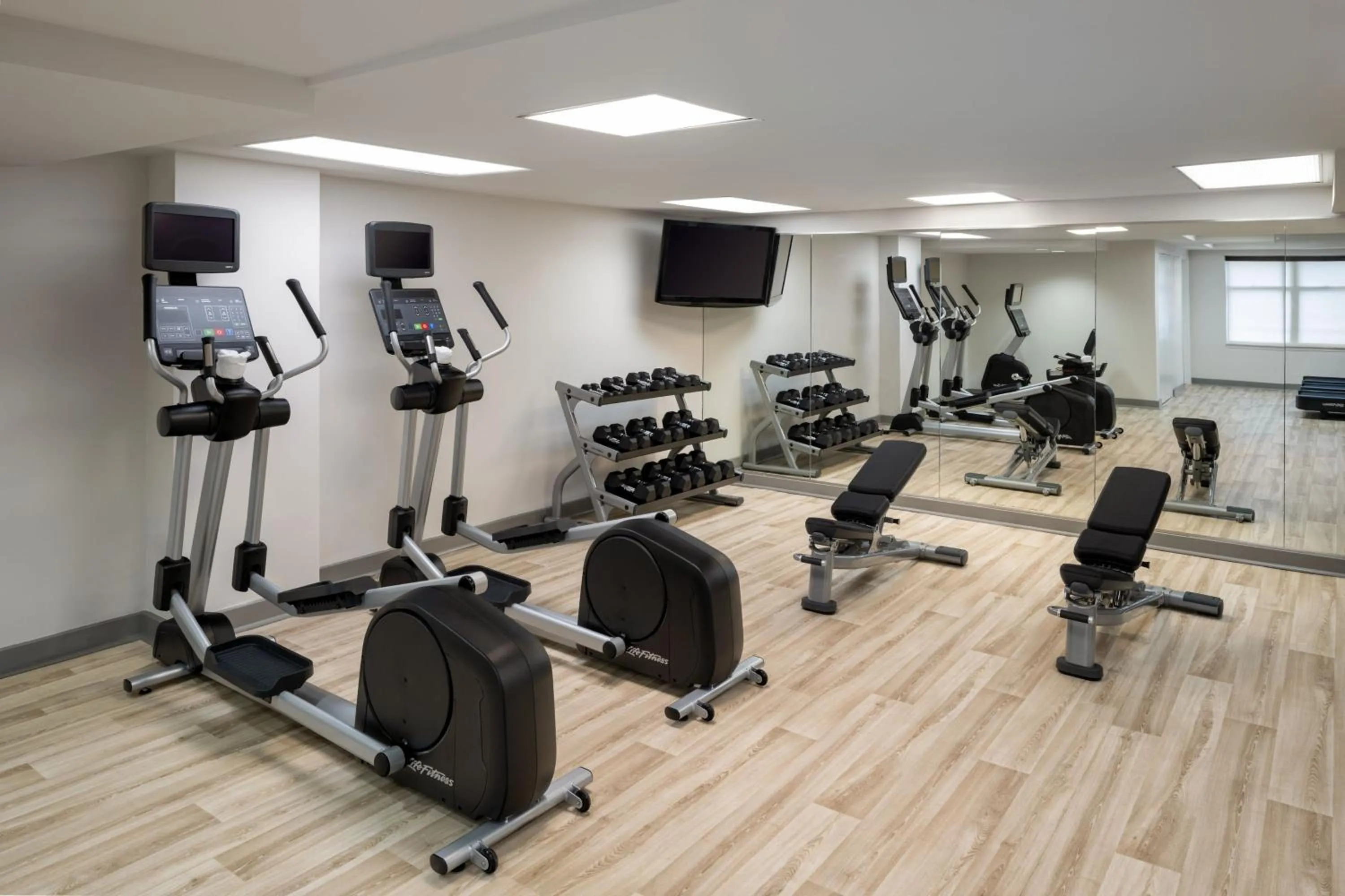 Fitness centre/facilities in Residence Inn Washington, DC / Dupont Circle
