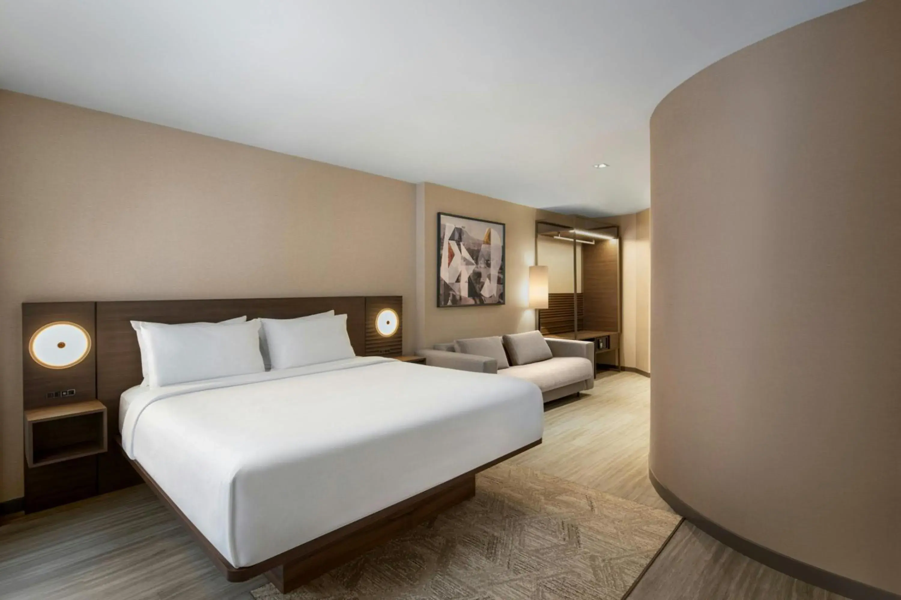 Photo of the whole room, Bed in SpringHill Suites by Marriott Old Montreal Photo of the whole room, Bed in SpringHill Suites by Marriott Old Montreal