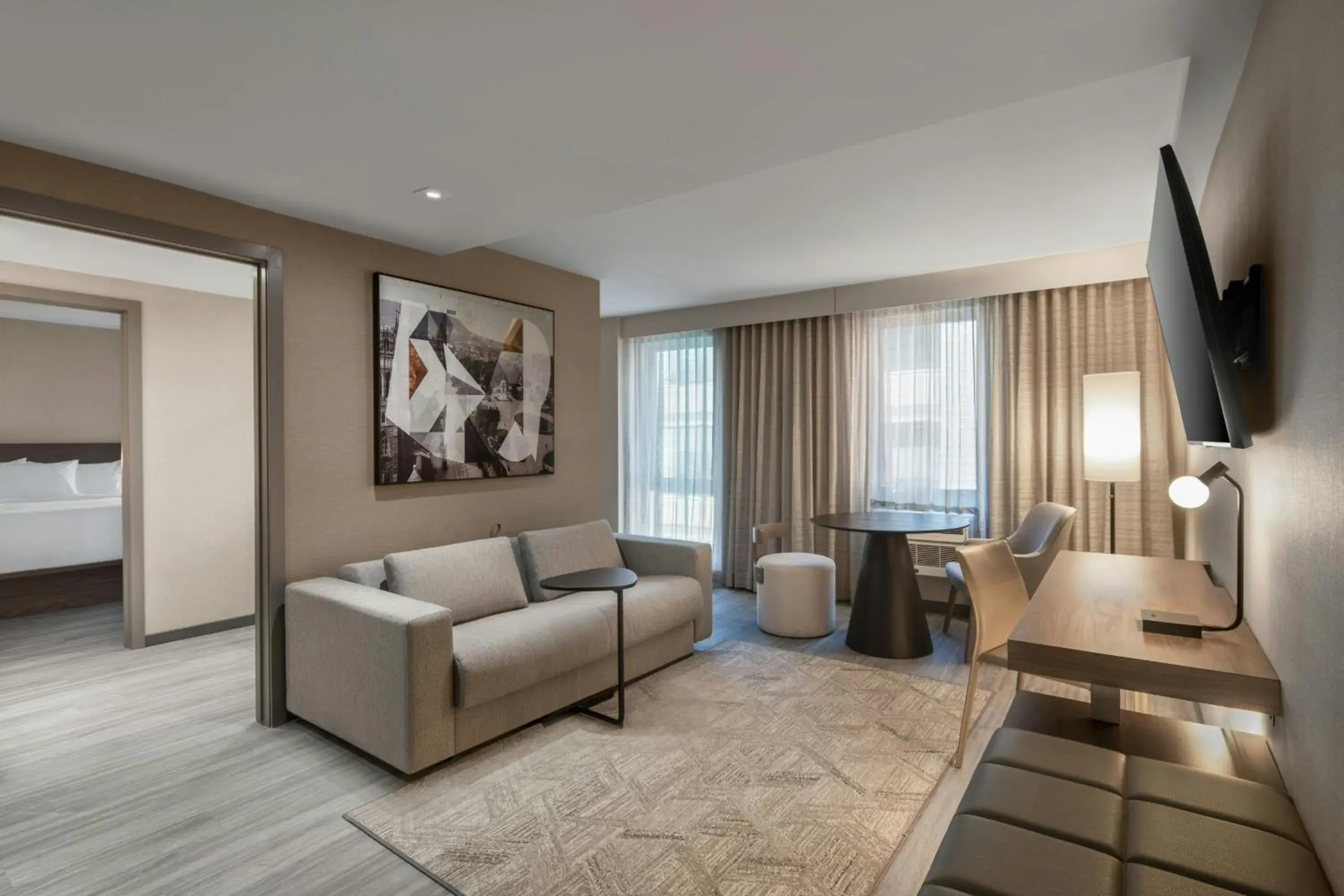 Photo of the whole room in SpringHill Suites by Marriott Old Montreal Photo of the whole room in SpringHill Suites by Marriott Old Montreal