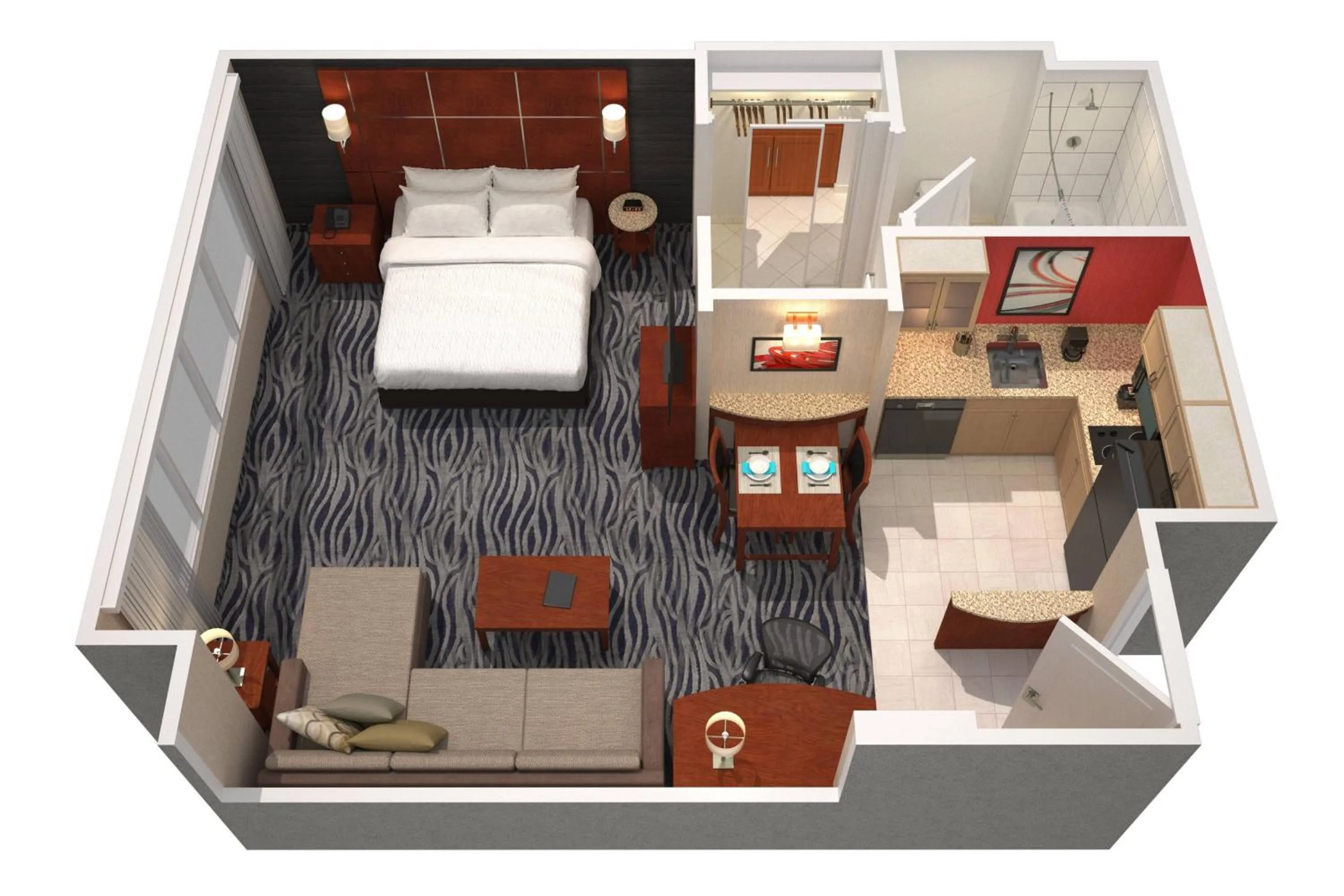 Other, Bed in Residence Inn by Marriott Montreal Airport