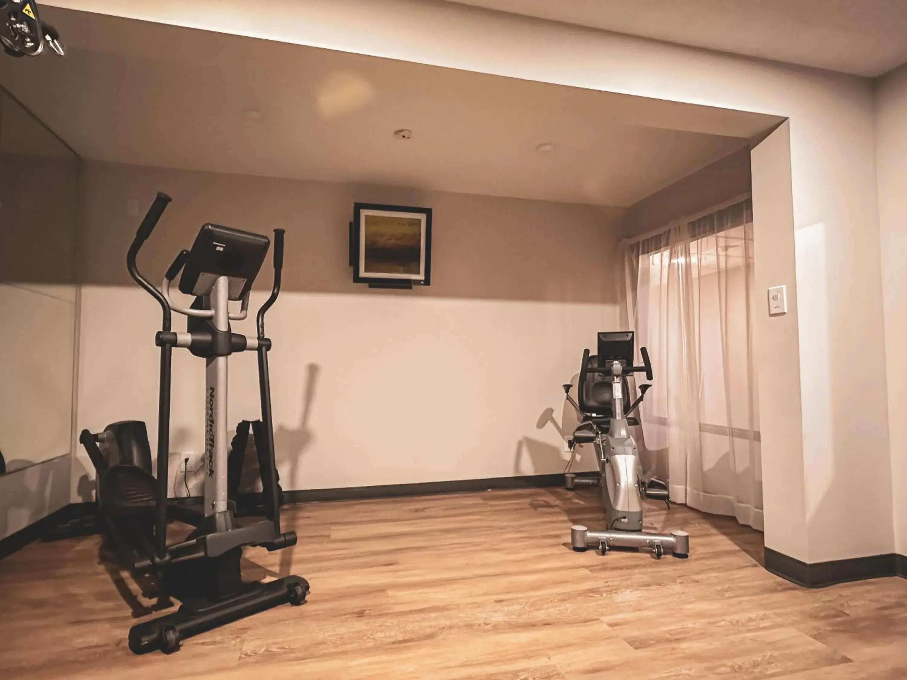Fitness centre/facilities in The Jordan Hotel Ramada by Wyndham Fitness centre/facilities in The Jordan Hotel Ramada by Wyndham