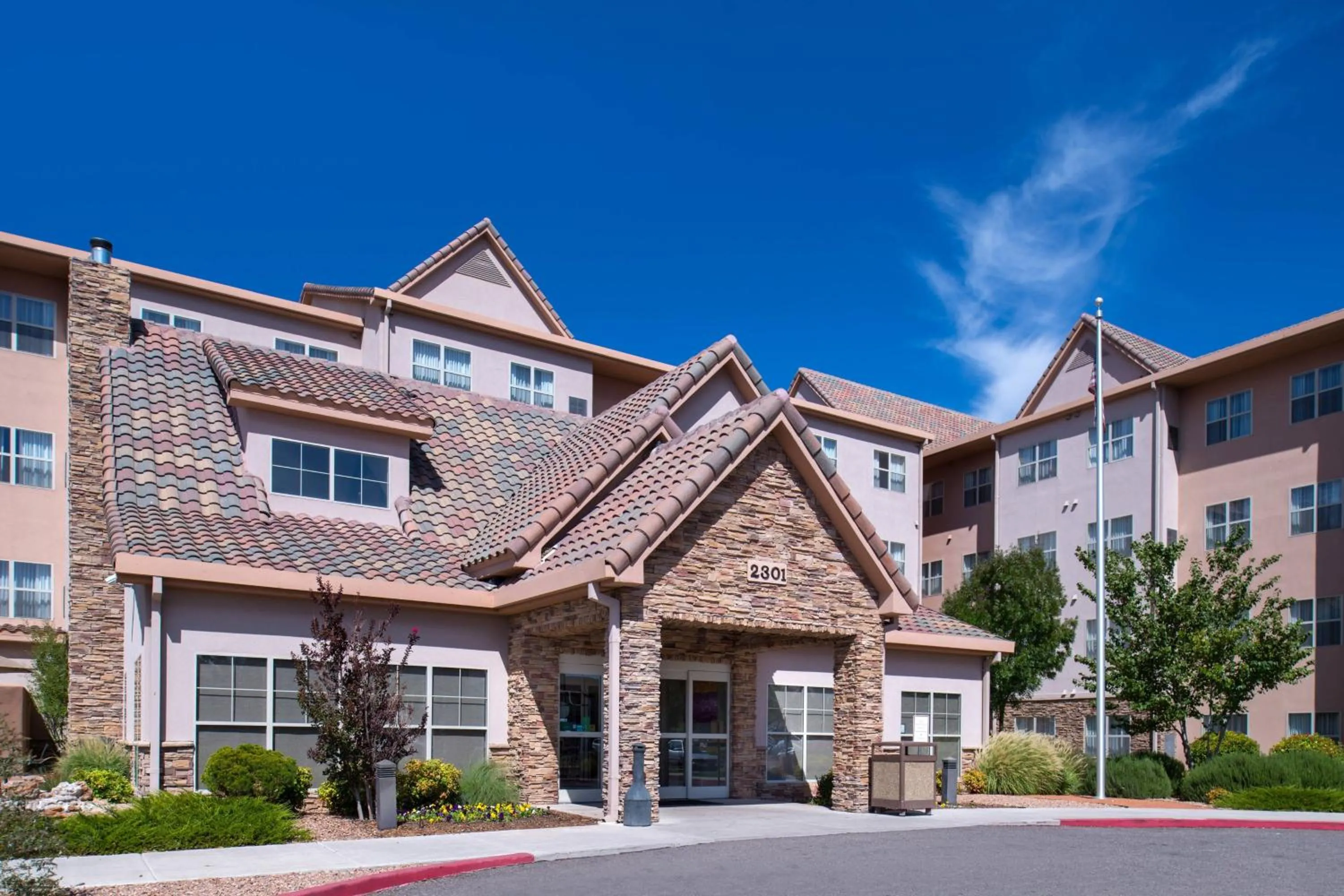 Property building in Residence Inn by Marriott Albuquerque Airport
