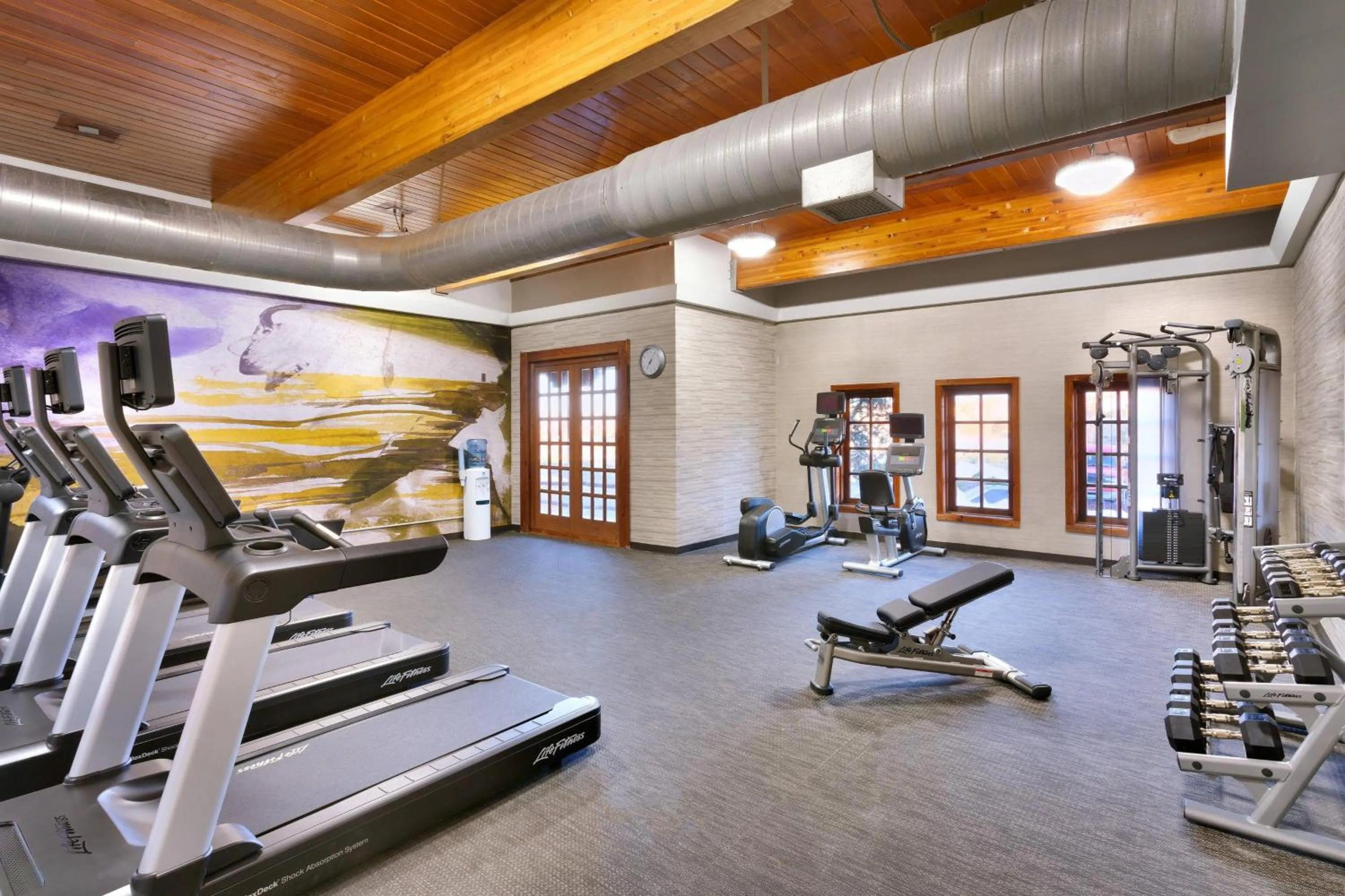 Fitness centre/facilities in Courtyard by Marriott Albuquerque