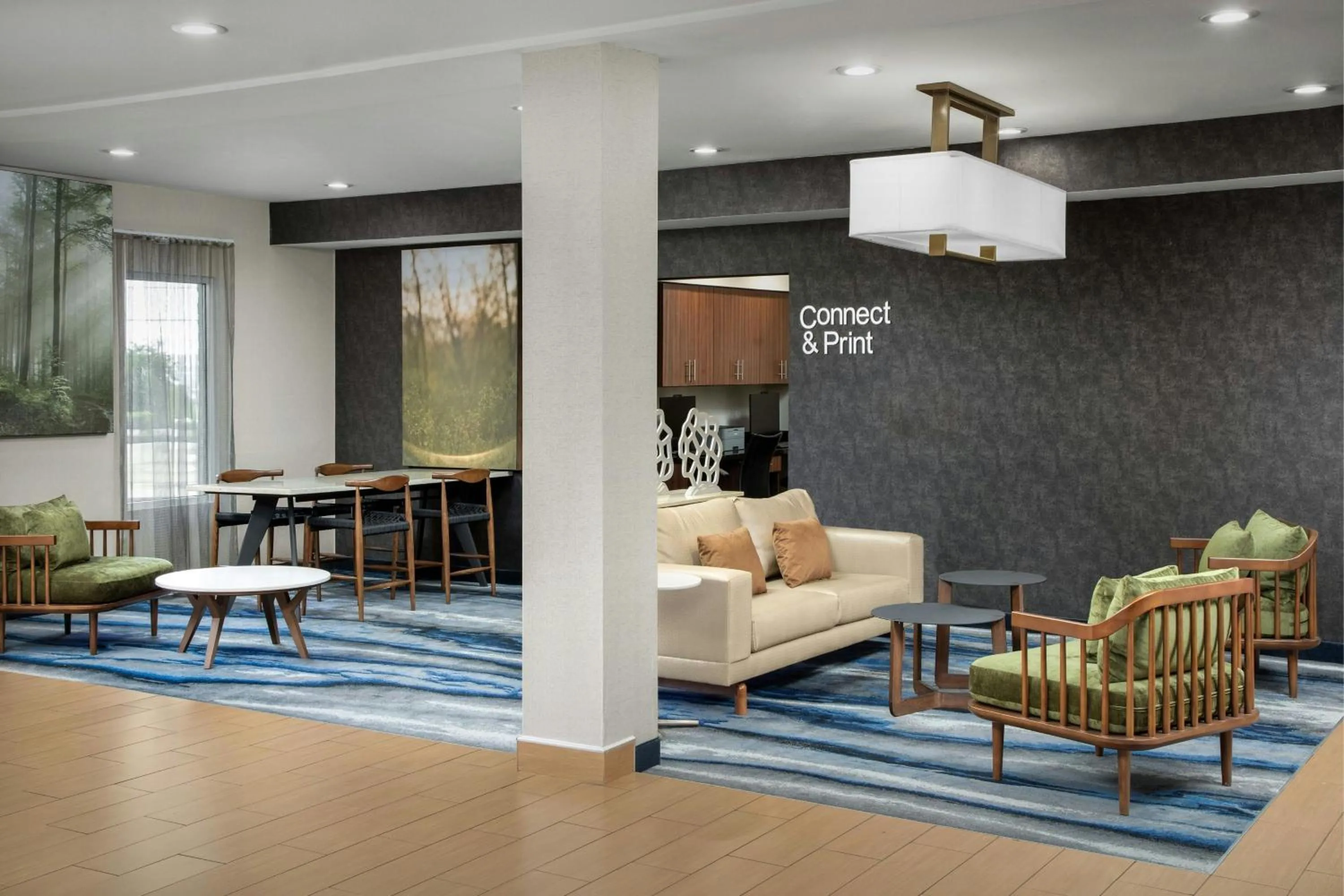 Lobby or reception in Fairfield Inn & Suites by Marriott Albuquerque Airport