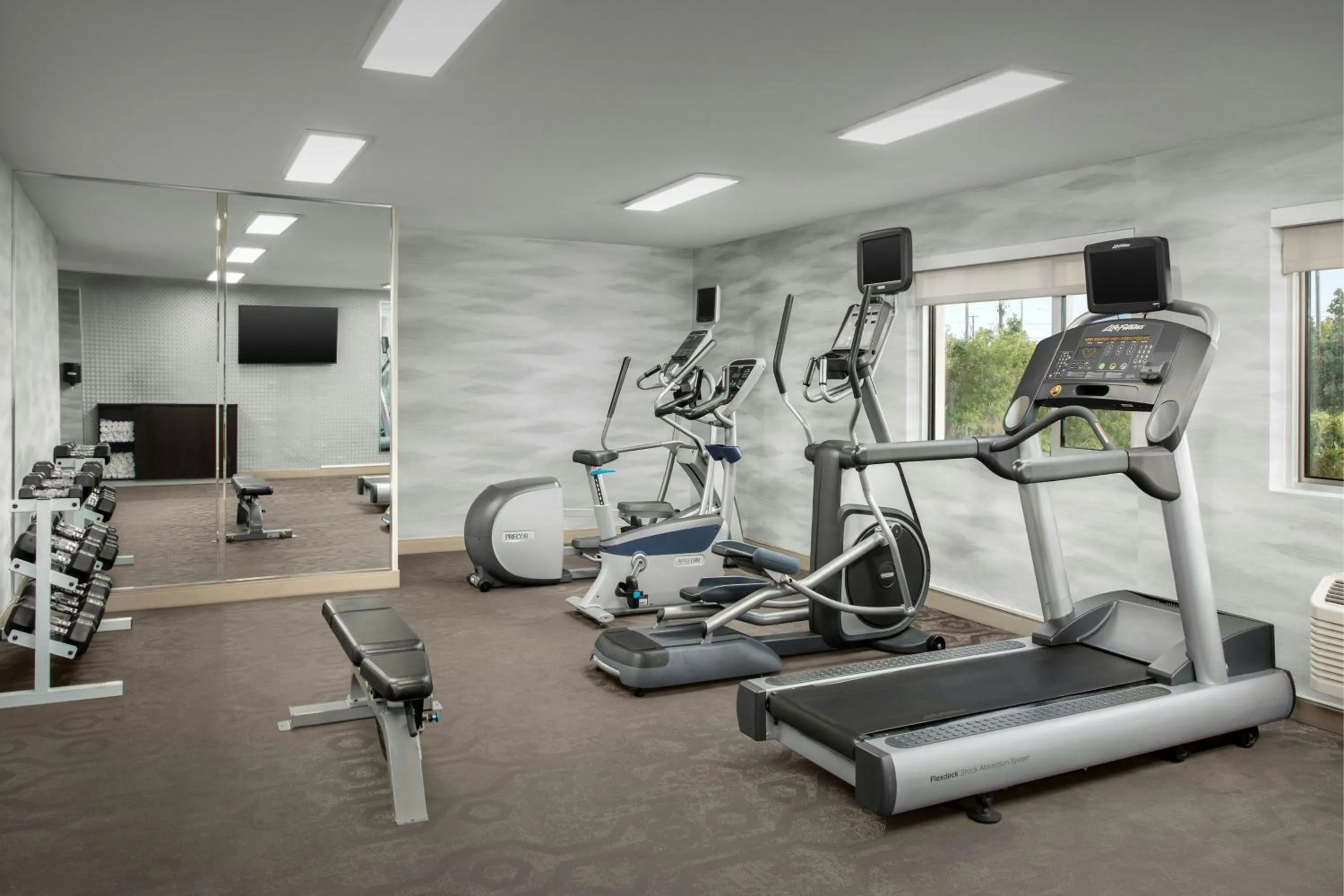 Fitness centre/facilities in Fairfield Inn & Suites by Marriott Albuquerque Airport
