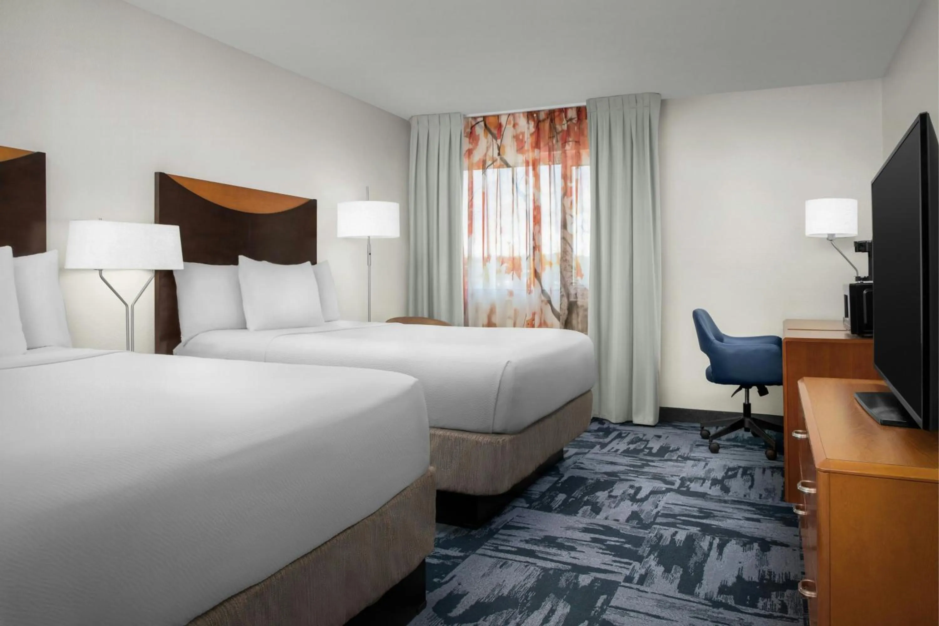 Photo of the whole room, Bed in Fairfield Inn & Suites by Marriott Albuquerque Airport