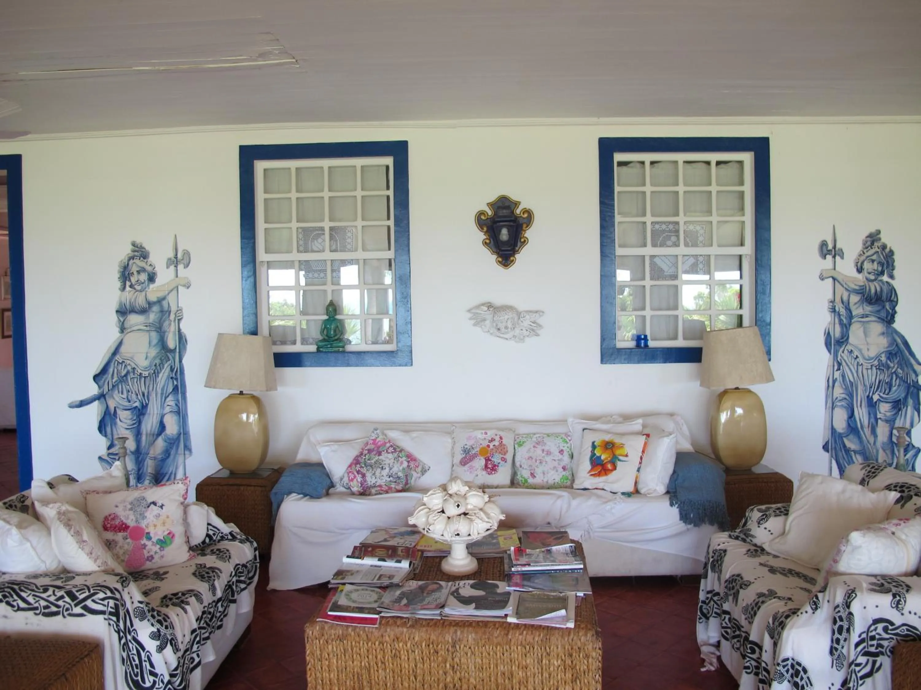 Living room in Casa Grande São Vicente