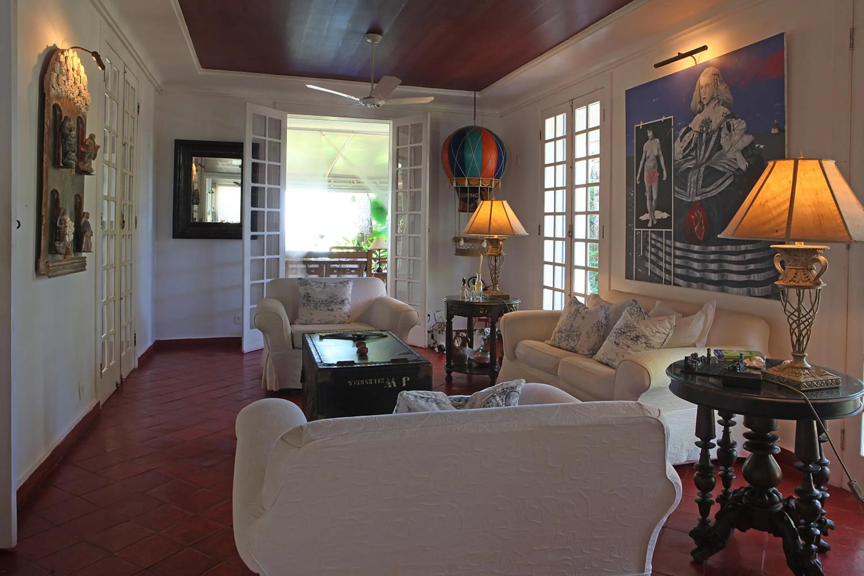 Communal lounge/ TV room in Casa Grande São Vicente