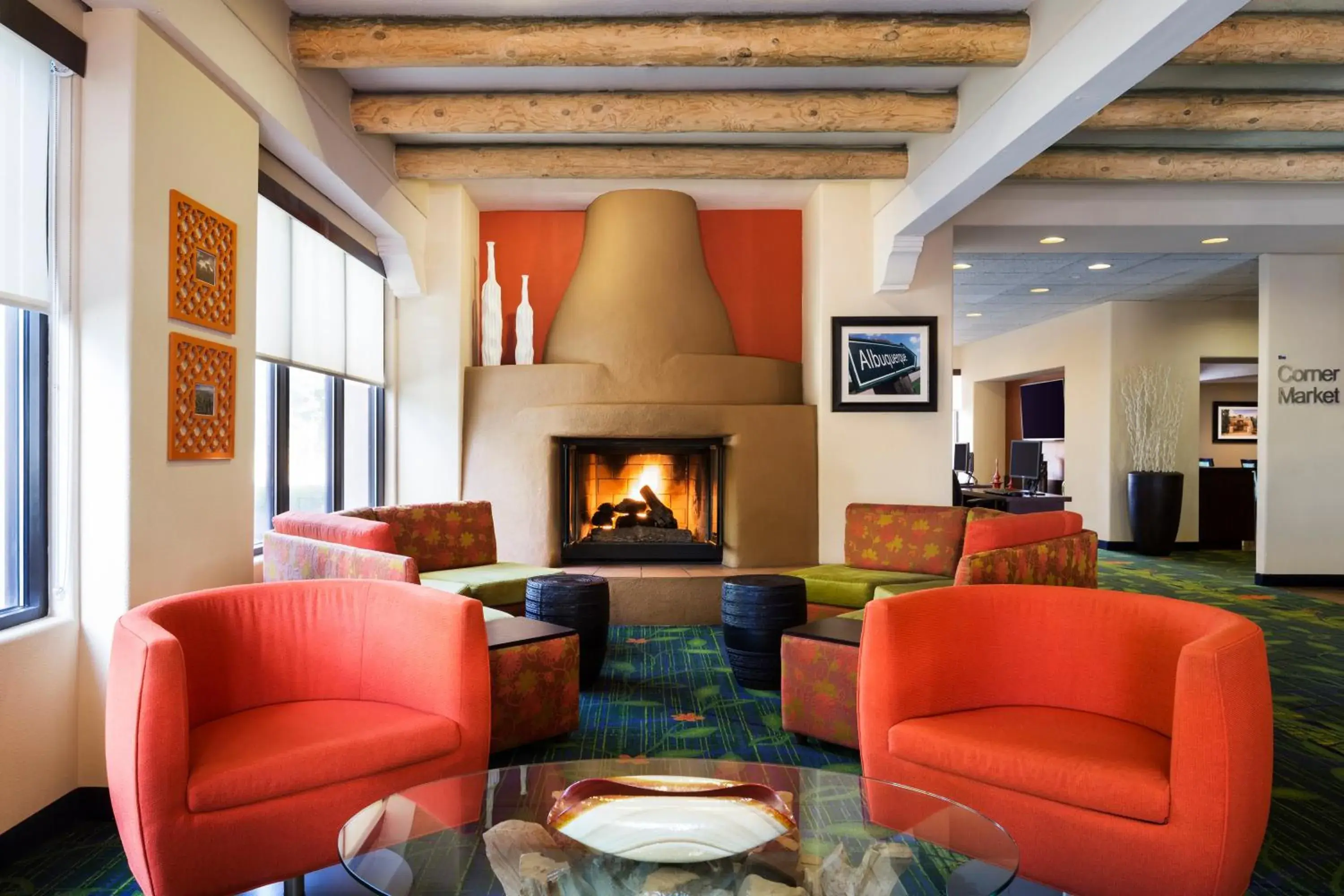 Lobby or reception in The Querque Hotel Lobby or reception in The Querque Hotel