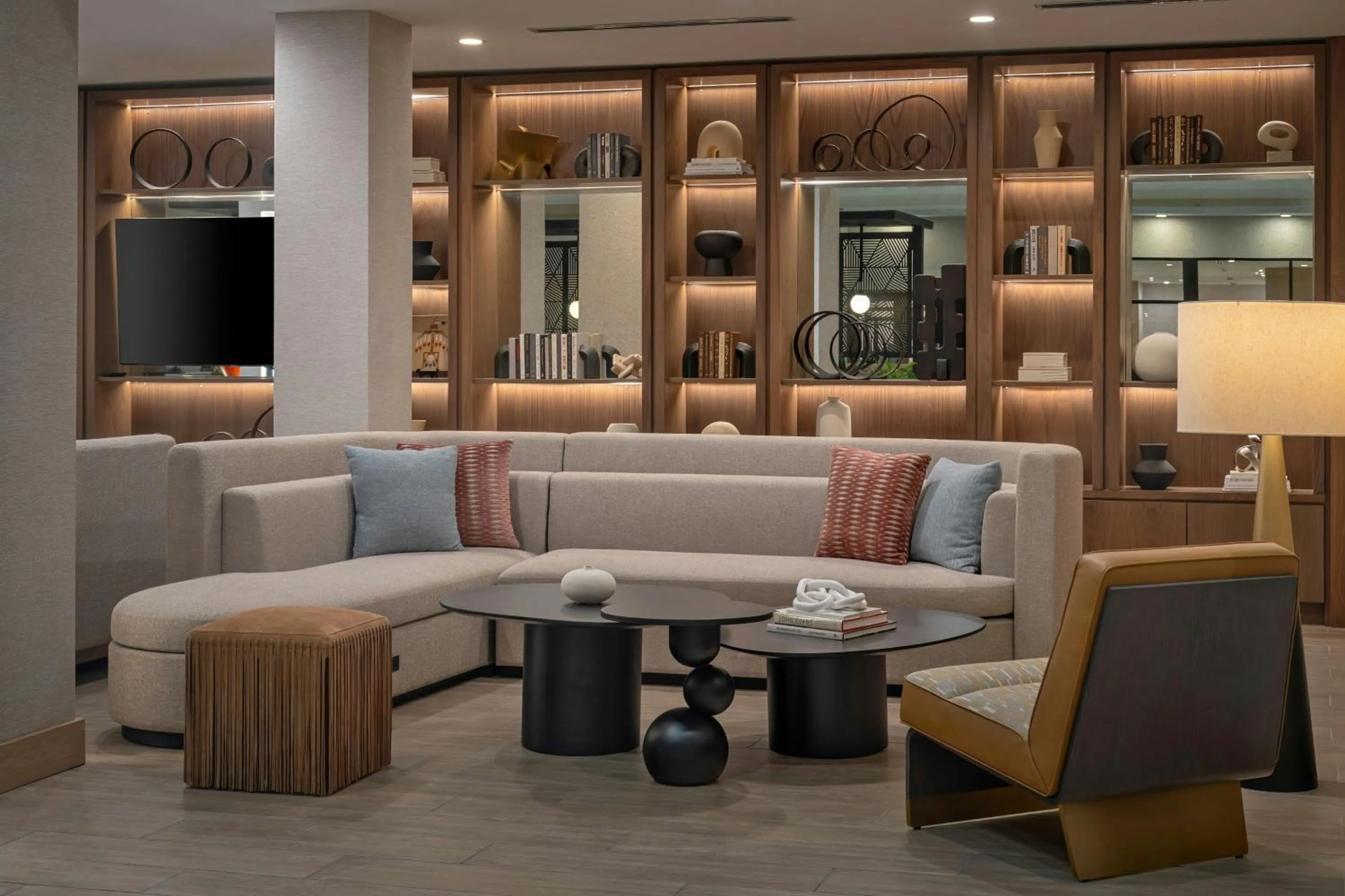 Lobby or reception in Albuquerque Marriott Pyramid North