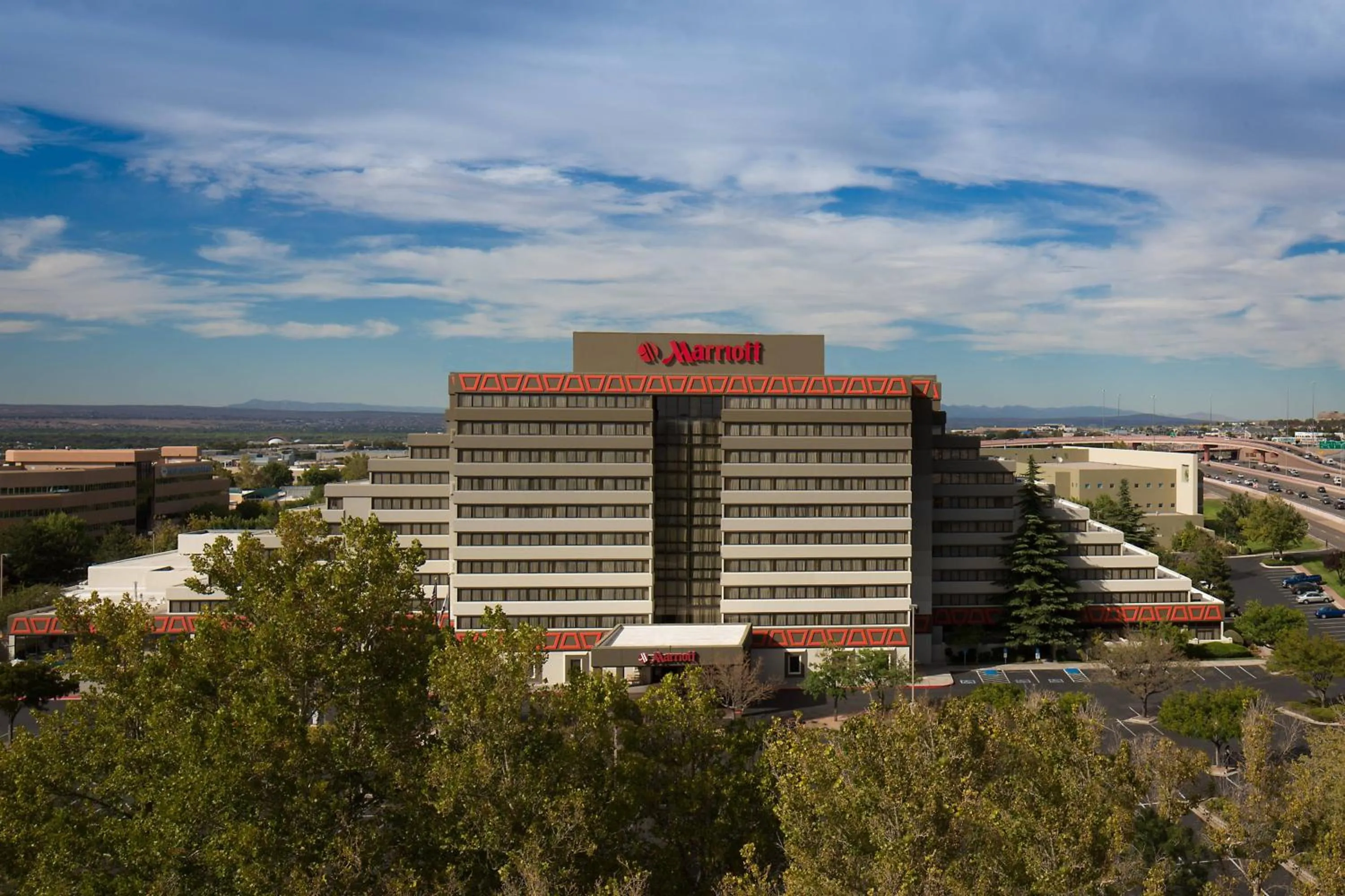 Property building in Albuquerque Marriott Pyramid North