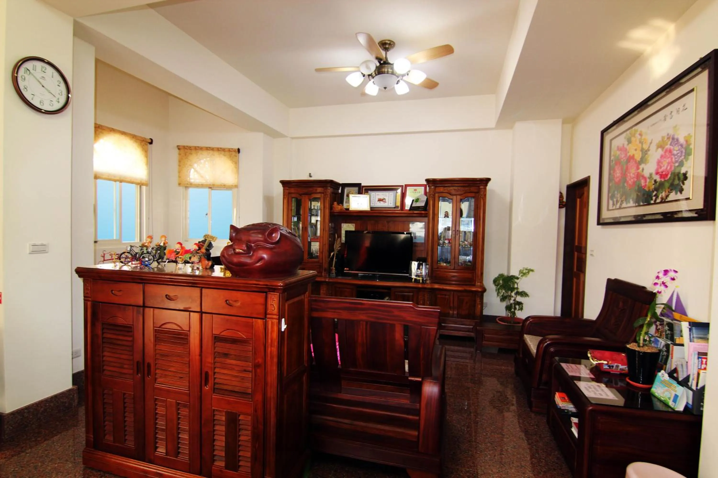 Lobby or reception in Shang Her Yuan B&B