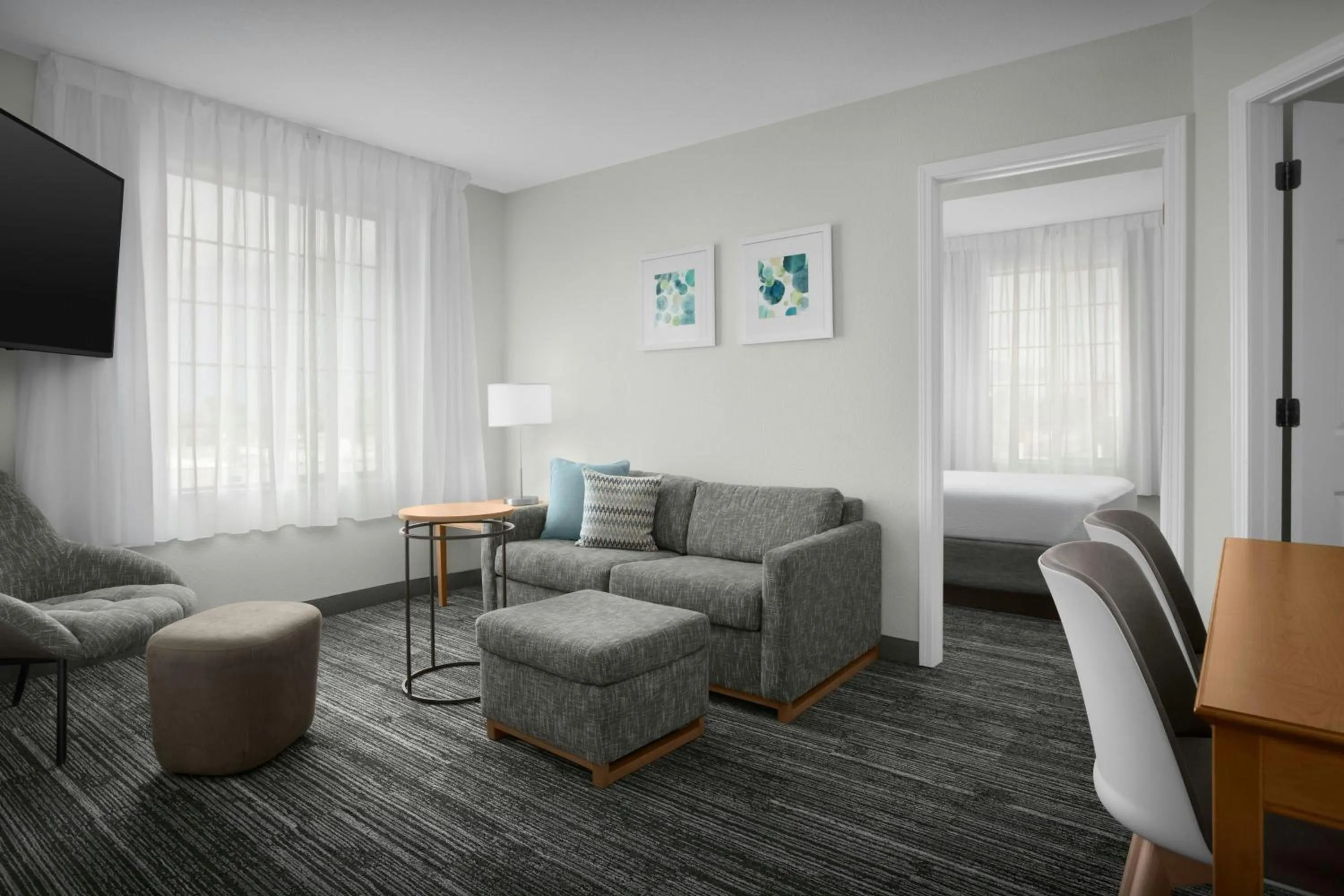 Bedroom in TownePlace Suites by Marriott Albuquerque Airport