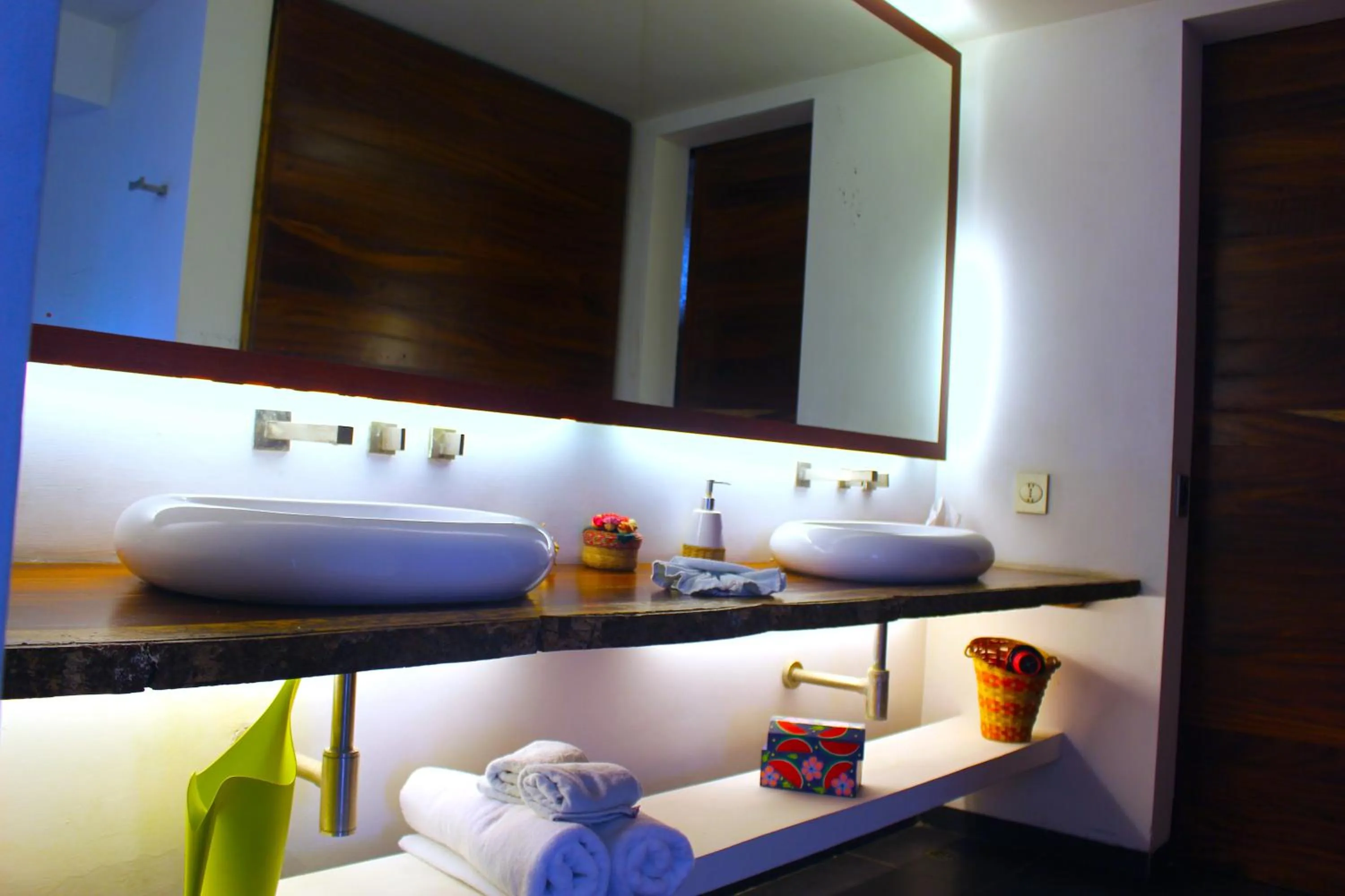 Bathroom in Isla Tajín