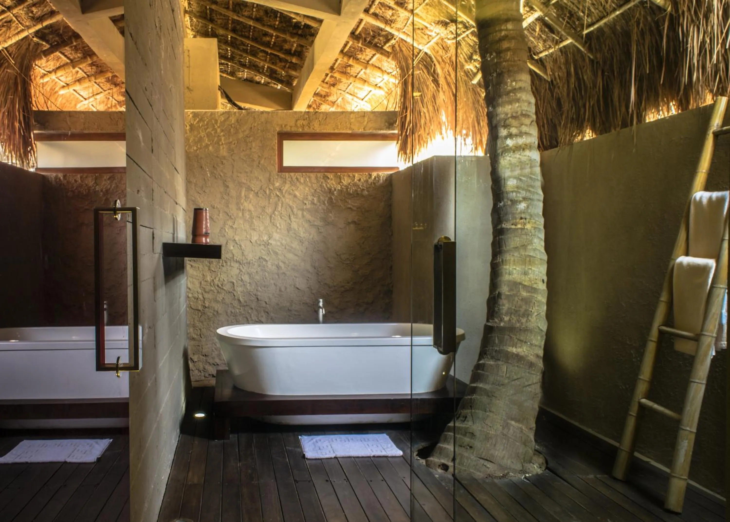 Bathroom in Isla Tajín