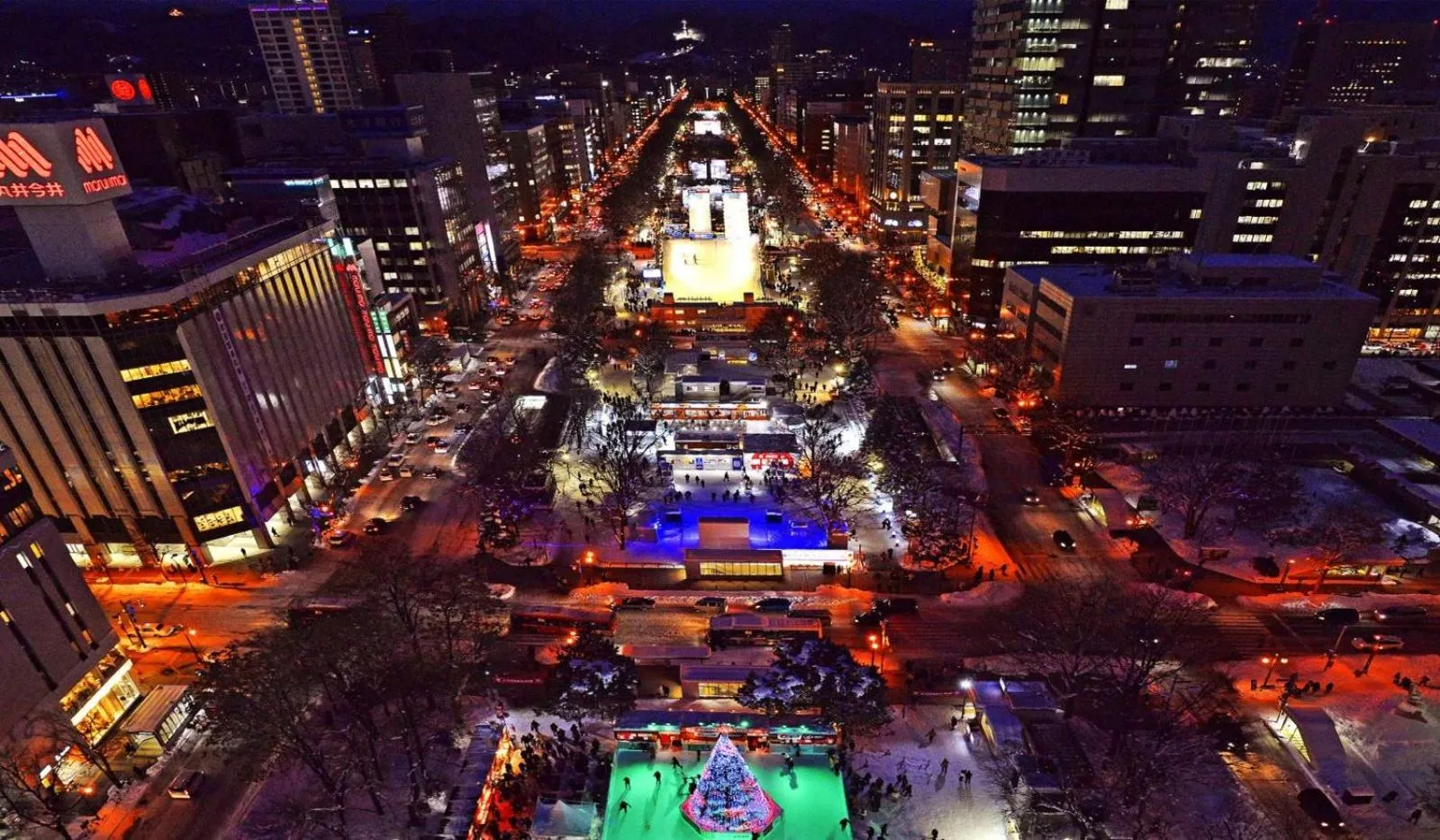 Nearby landmark in Hotel Sunroute Sapporo