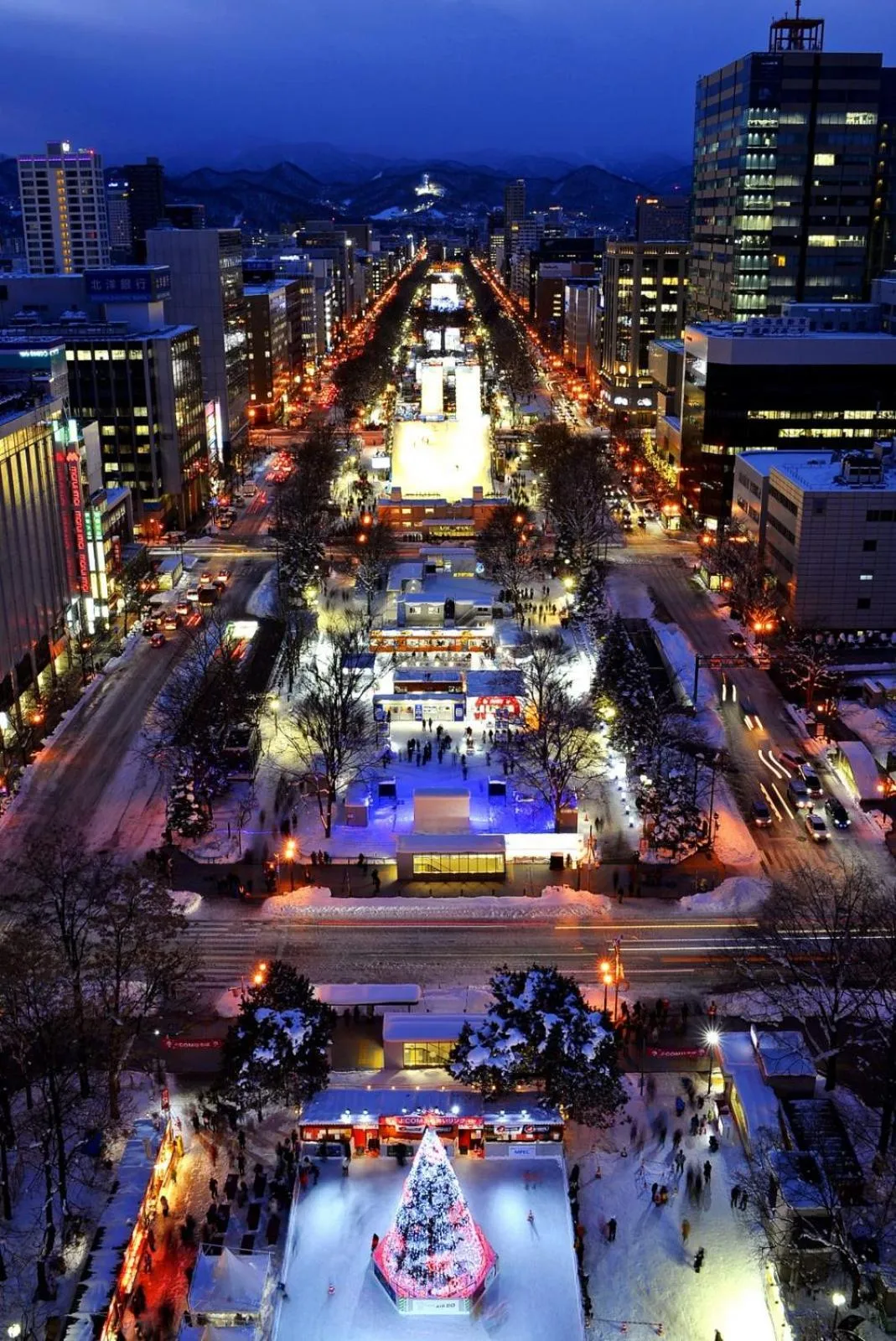 Nearby landmark in Hotel Sunroute Sapporo