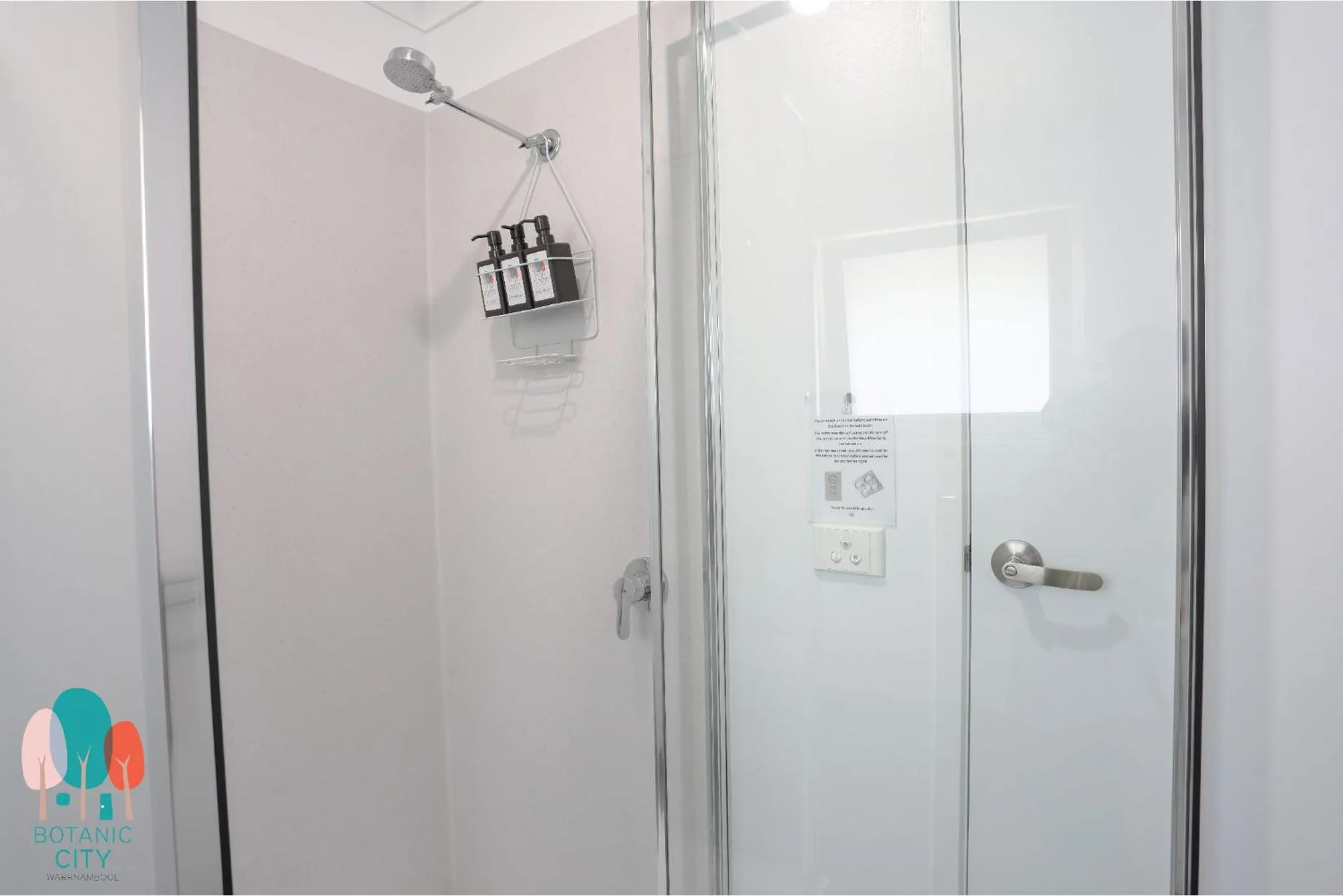 Shower in Botanic City Apartments