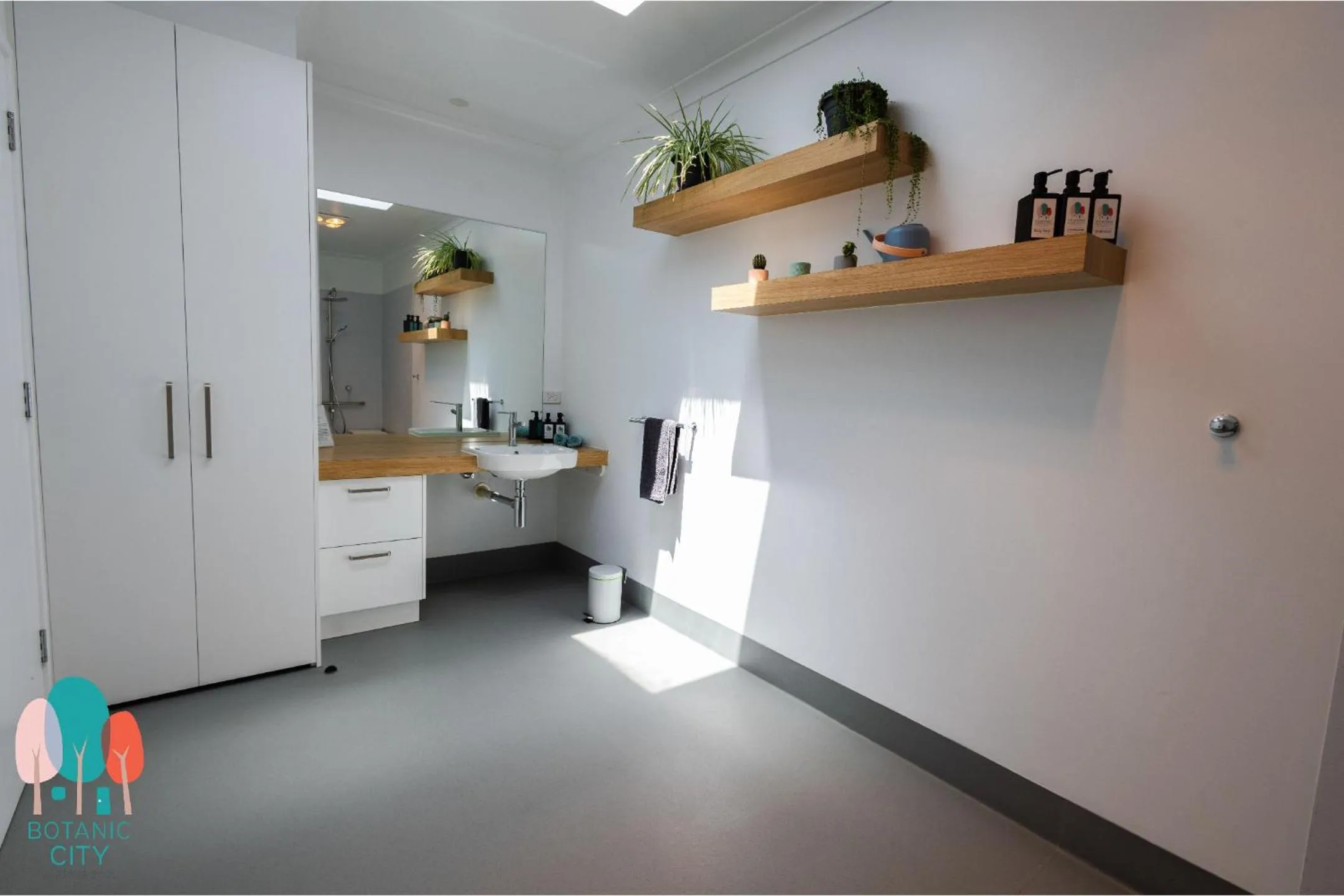 Bathroom in Botanic City Apartments