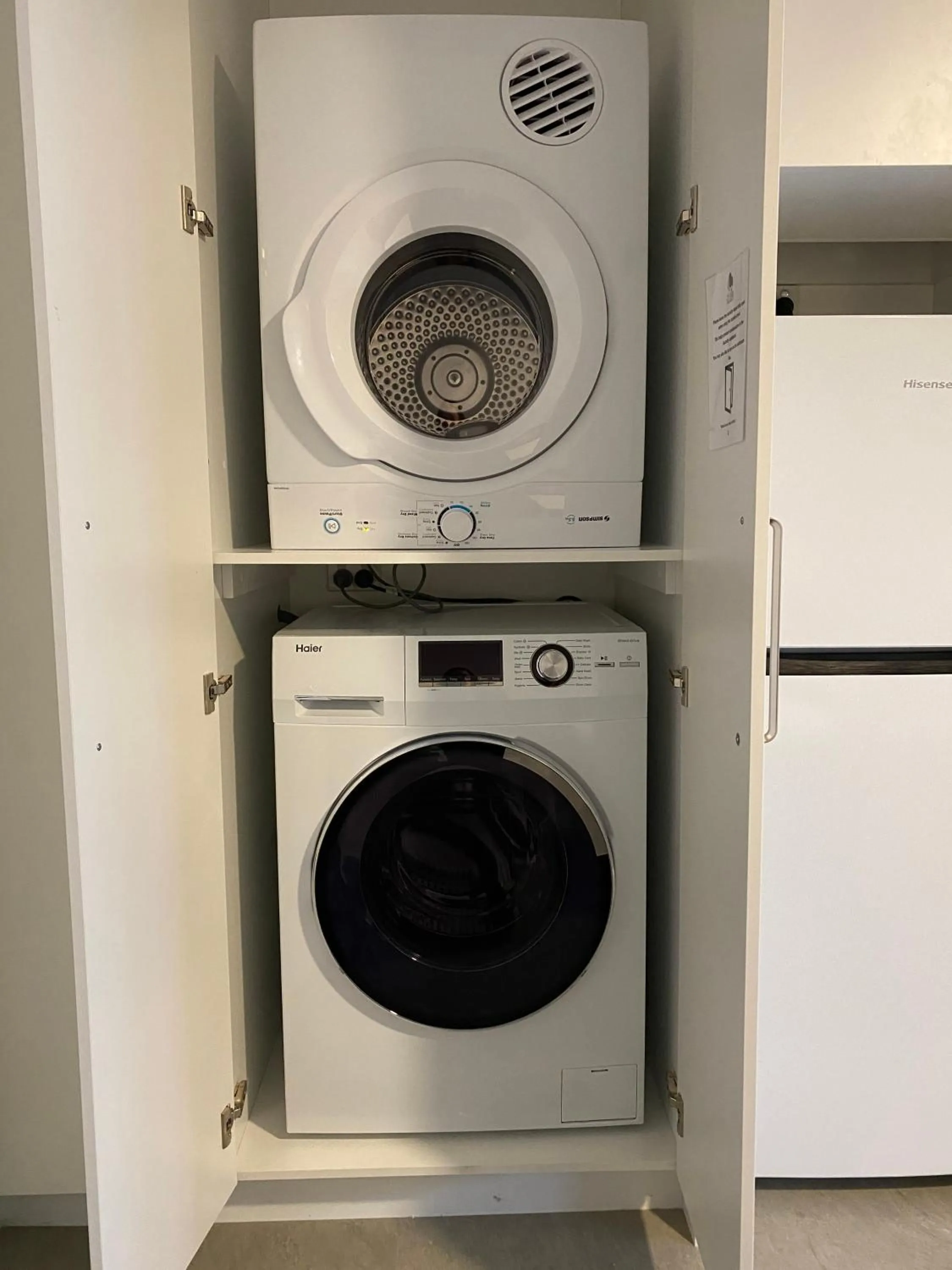 laundry in Botanic City Apartments