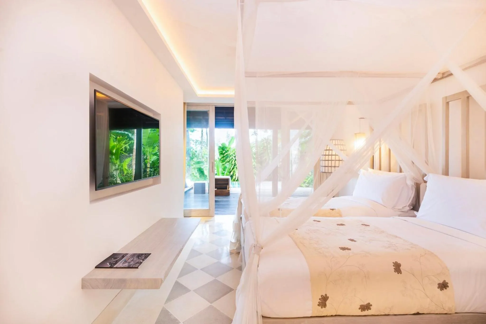 Photo of the whole room, Bed in COMO Uma Ubud