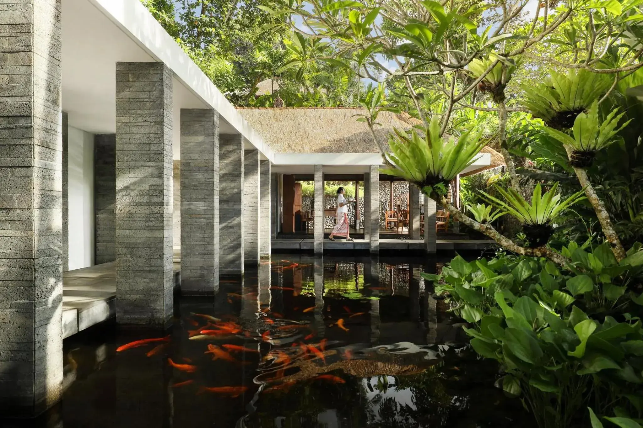 Lobby or reception in COMO Uma Ubud Lobby or reception in COMO Uma Ubud